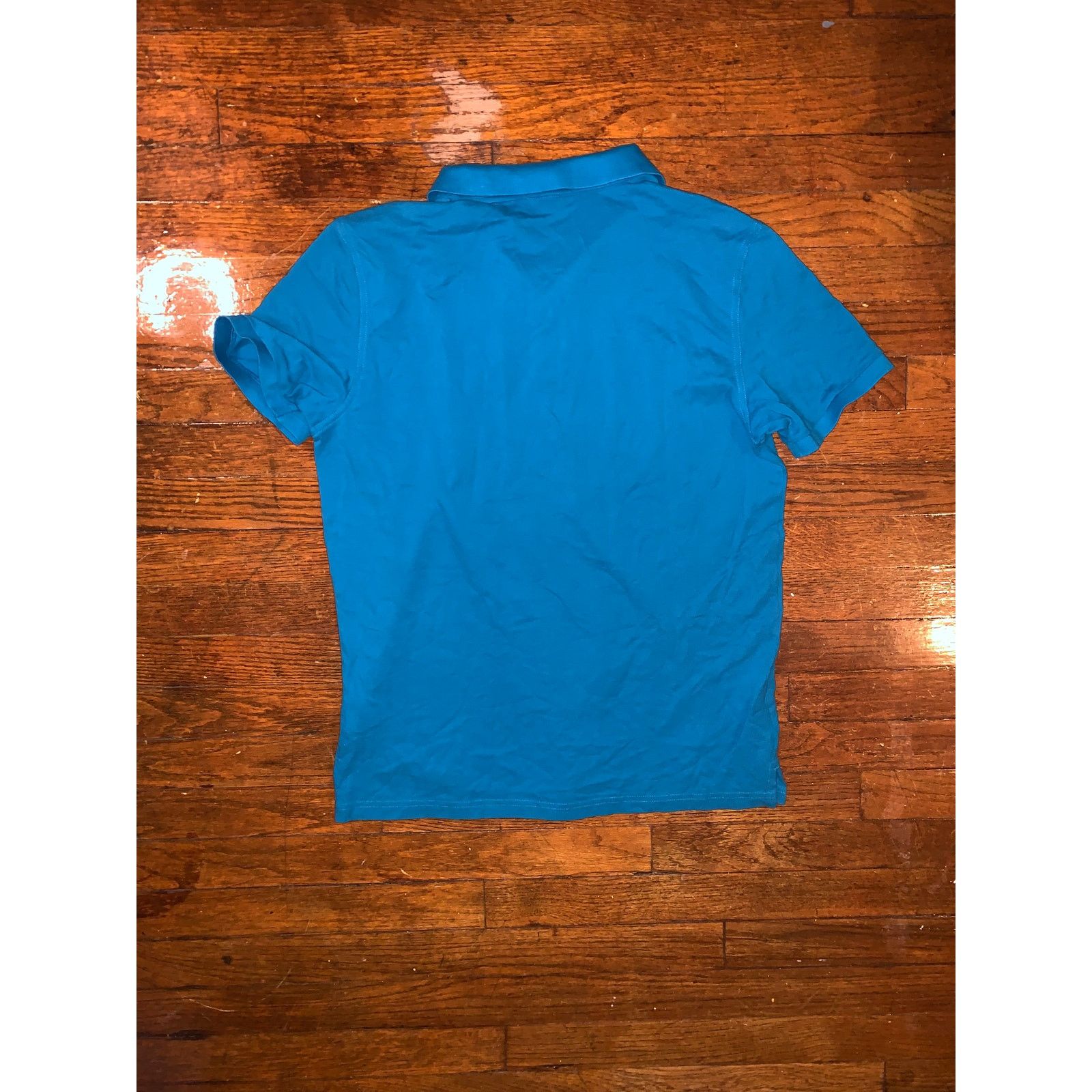 Gant GANT Turquoise Blue Slim Fit Polo Shirt M/L Short Sleeve Size US M / EU 48-50 / 2 - 6 Thumbnail