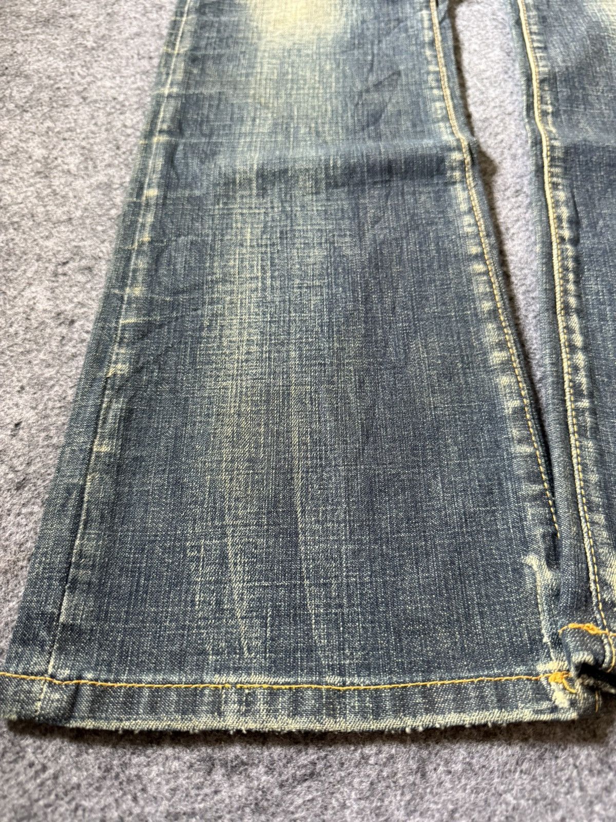 G-Star G Star Raw Para Espana Mud Wash Flare Low Rise Jeans Size US 27 - 12 Thumbnail
