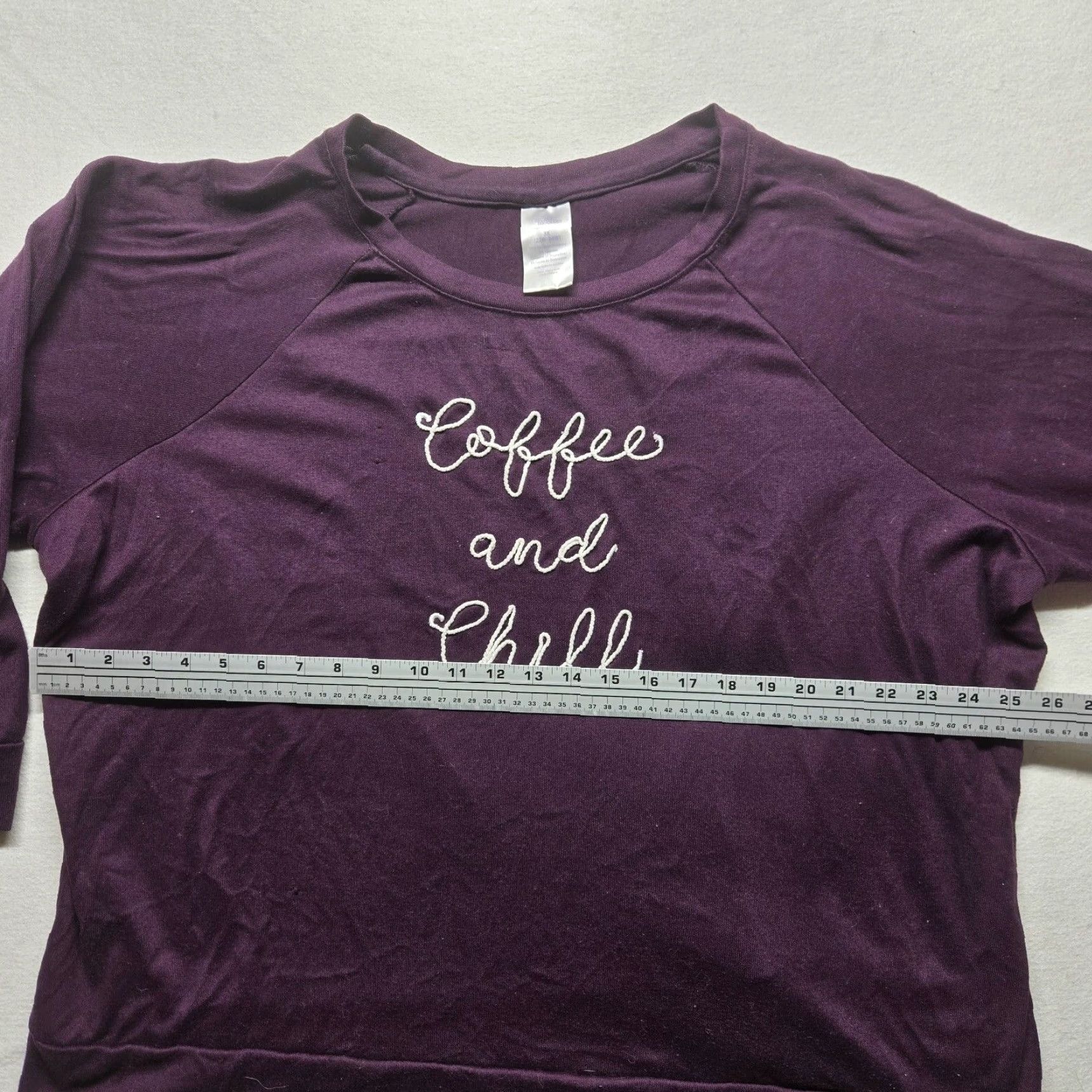 Vintage VINTAGE Secret Treasures Pajama Top Shirt Womens 3X Purple Sleepwear Plus Size 3X Women Size XXL / US 16-18 / IT 52-54 - 4 Thumbnail