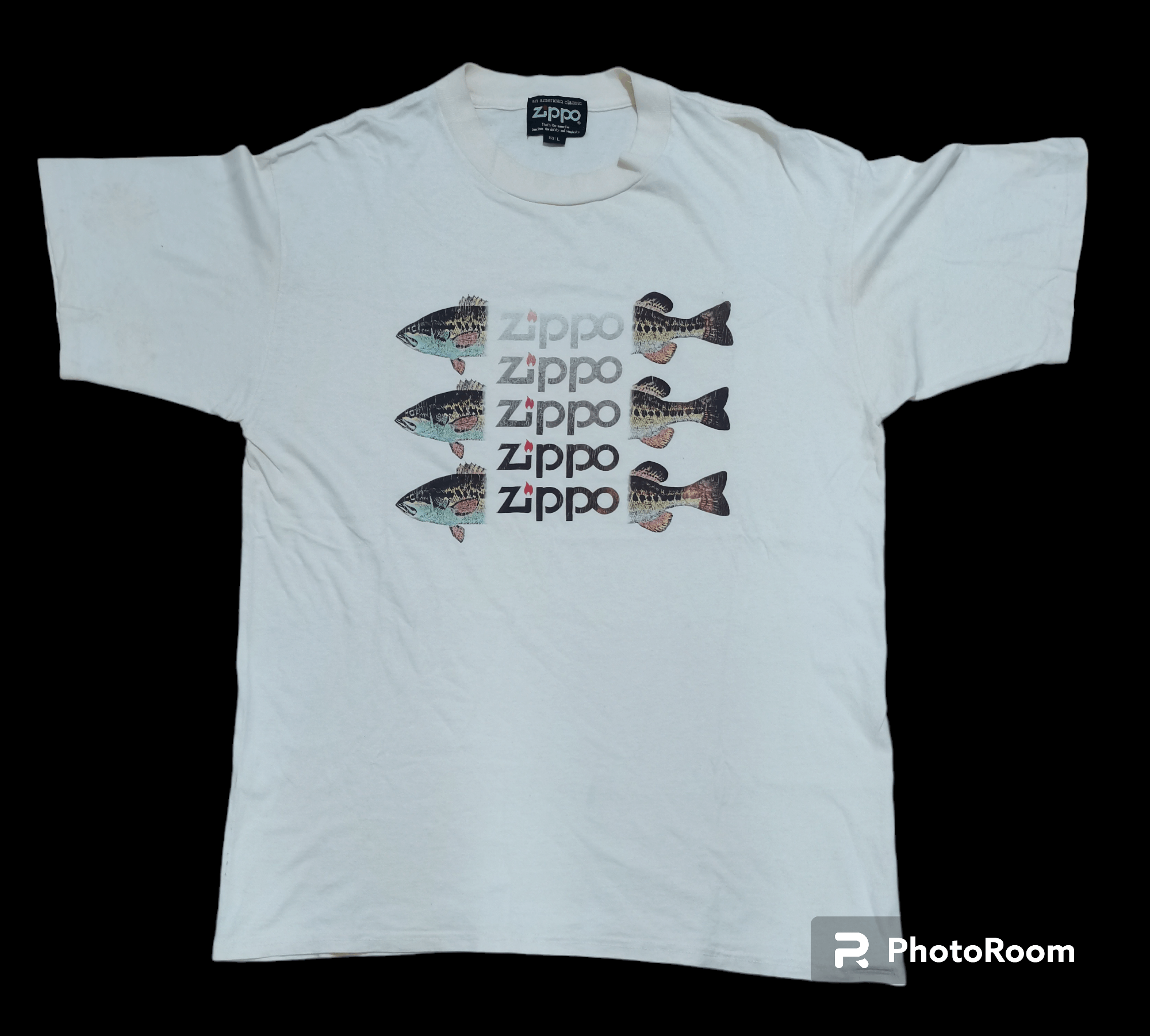 Vintage VINTAGE ZIPPO BASS FISHING SHIRT Size US L / EU 52-54 / 3 - 1 Thumbnail