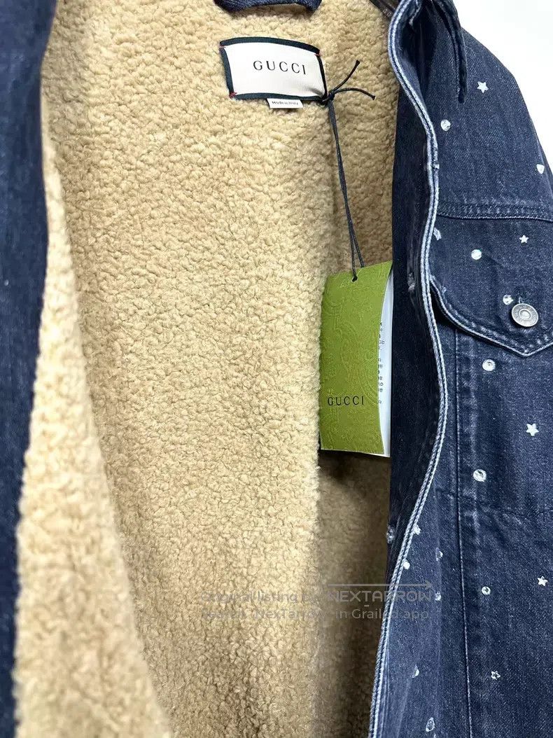 Gucci Gucci Dark blue full of stars nail diamond heavy industry Size US S / EU 44-46 / 1 - 3 Thumbnail