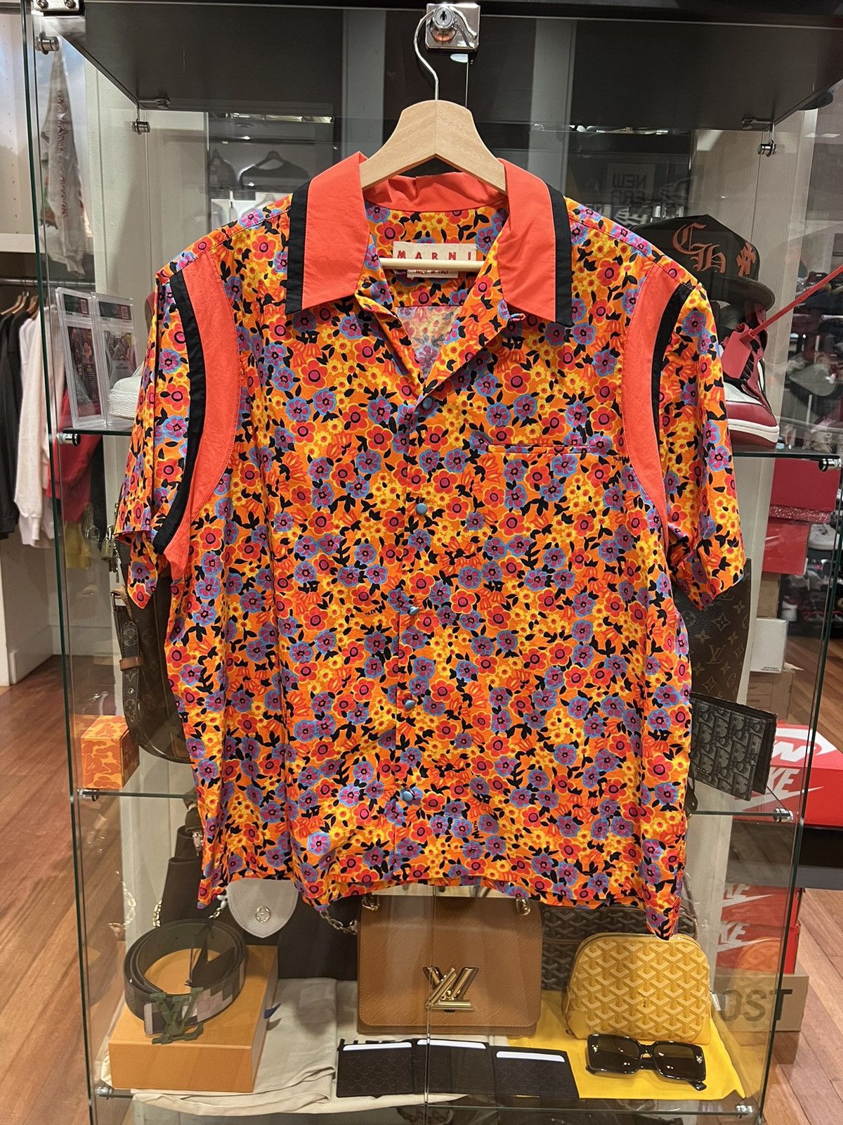 Marni Marni floral button up bowling shirt Size US M / EU 48-50 / 2 - 1 Thumbnail