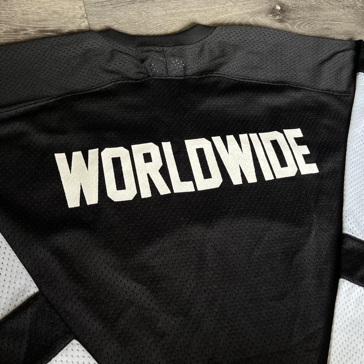 Huf × Vintage HUF Worldwide Fulton Arch Embroidered Logo Hockey Jersey Size US XL / EU 56 / 4 - 8 Thumbnail