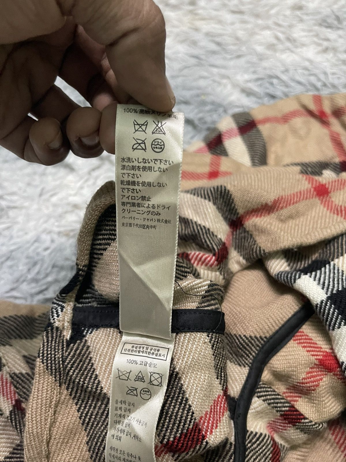 Burberry 🔥RARE🔥BURBERRY NOVACHECK WOOL MINI DRESS Size M / US 6-8 / IT 42-44 - 10 Thumbnail