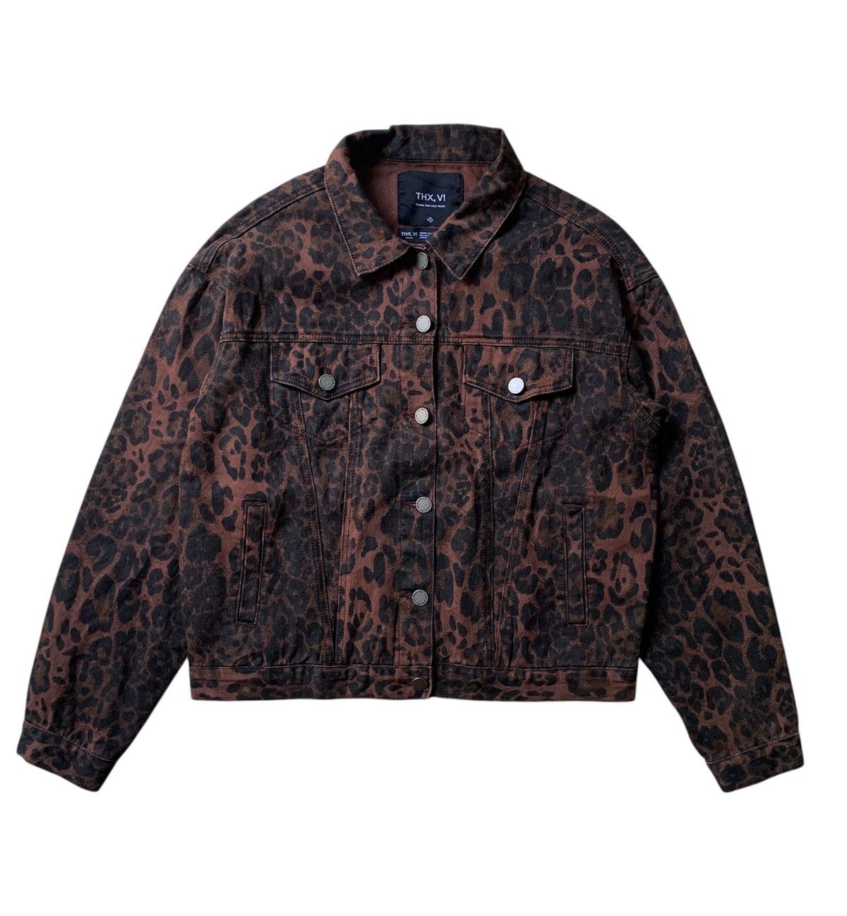Japanese Brand IMVELY Leopard type 3 with 4 pocket inside Size L / US 10 / IT 46 - 1 Thumbnail