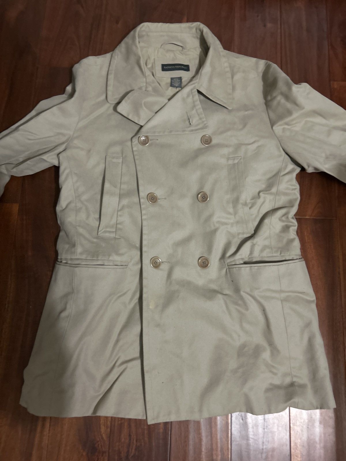 Banana Republic Light beige-sand colored Banana Republic Trench Coat Size US M / EU 48-50 / 2 - 1 Thumbnail