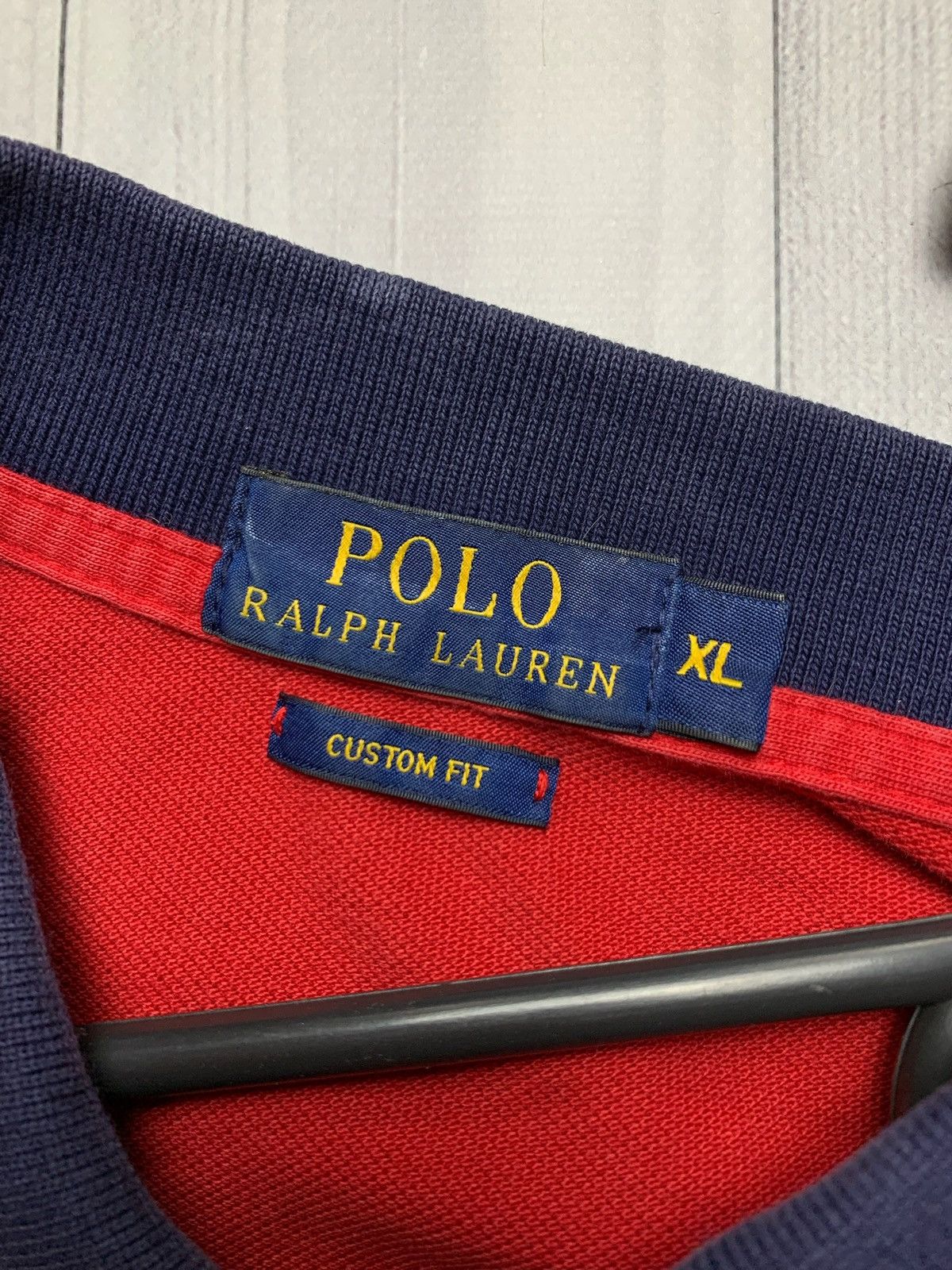 Polo Ralph Lauren × Vintage Vintage polo Ralph Lauren red logo rare size L/Xl Size US L / EU 52-54 / 3 - 5 Thumbnail