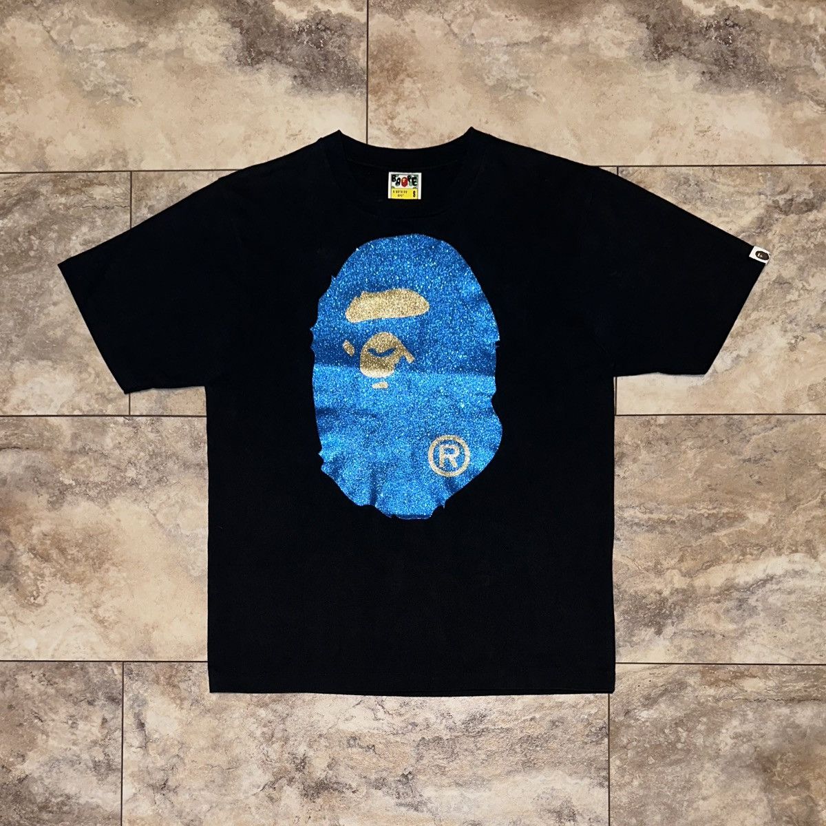 Bape BAPE Big Ape Head Tee 'Turquoise' | Grailed