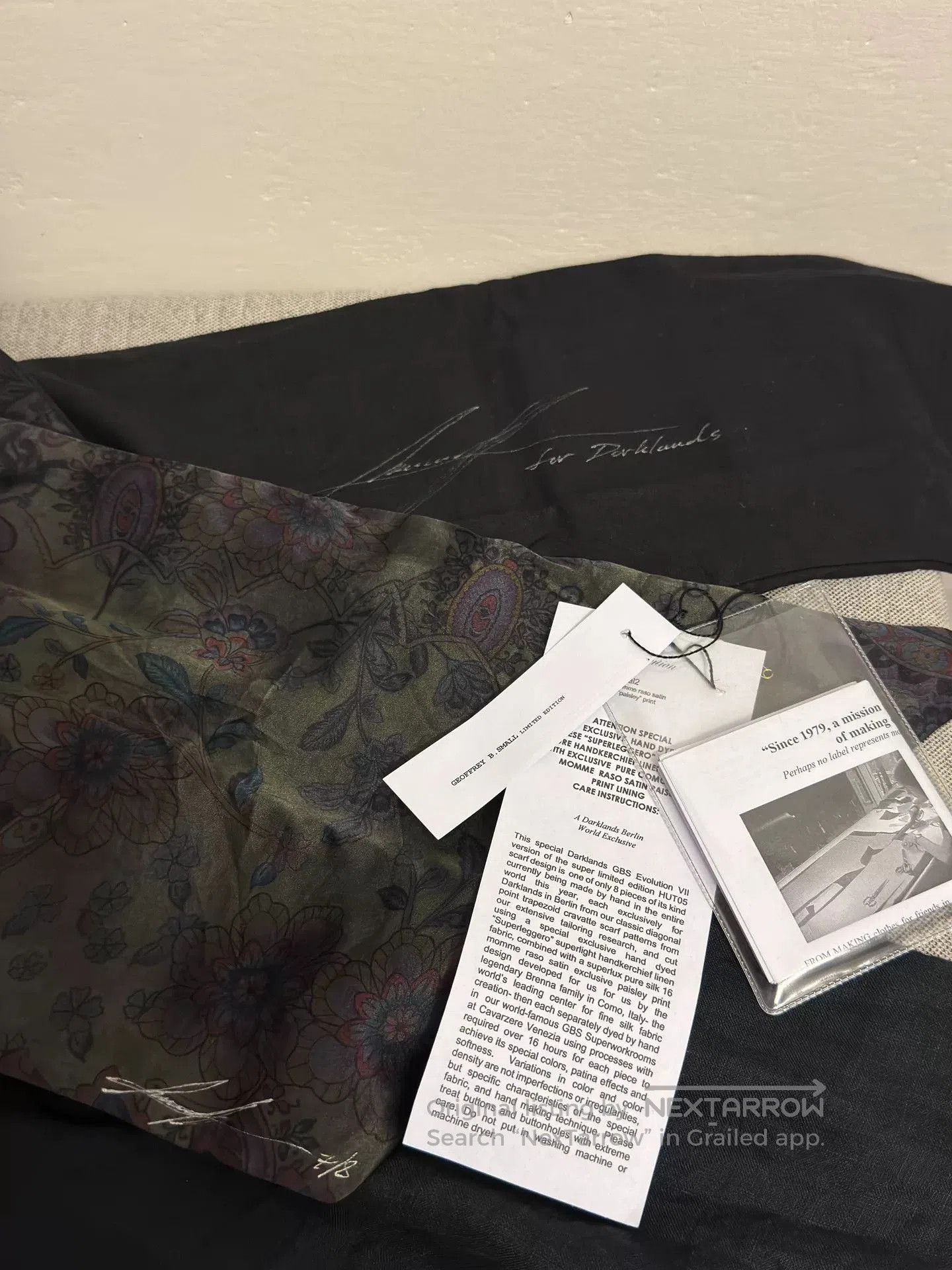 Geoffrey B. Small Geoffrey B. Small GBS Paisley Silk Scarf. Size ONE SIZE - 1 Thumbnail