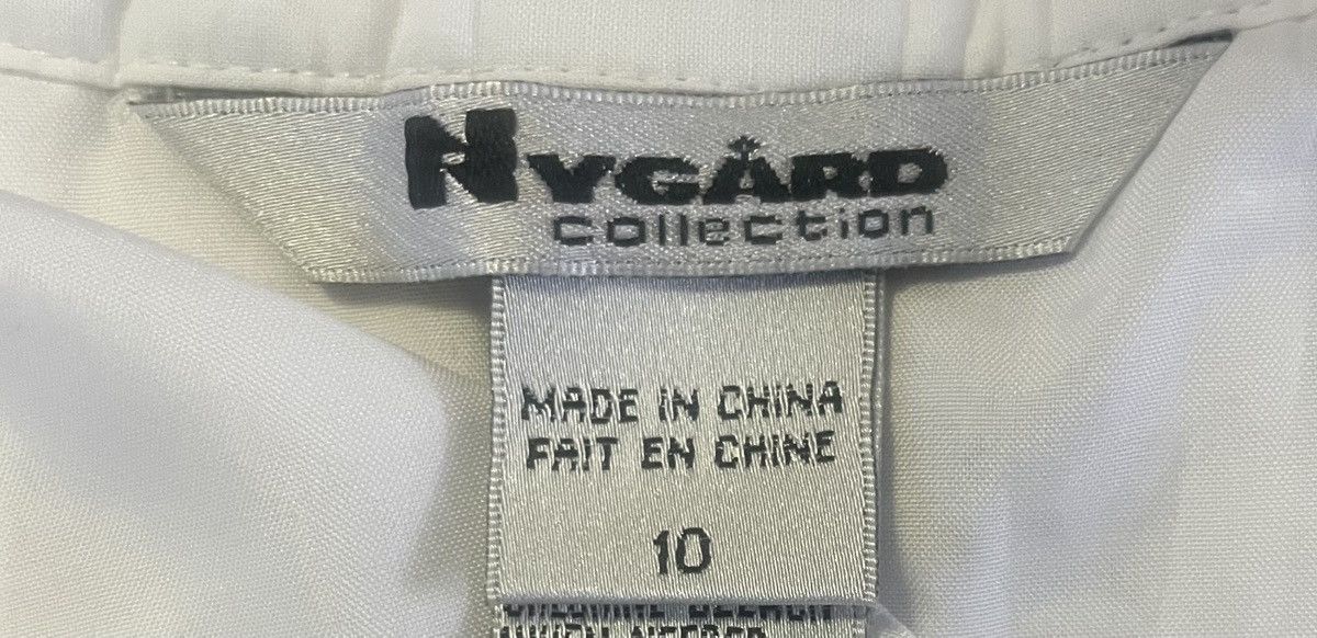 Nygard Nygard Collection skirt Womens Sz 10 White embroidery Lined Size 32" / US 10 / IT 46 - 10 Thumbnail
