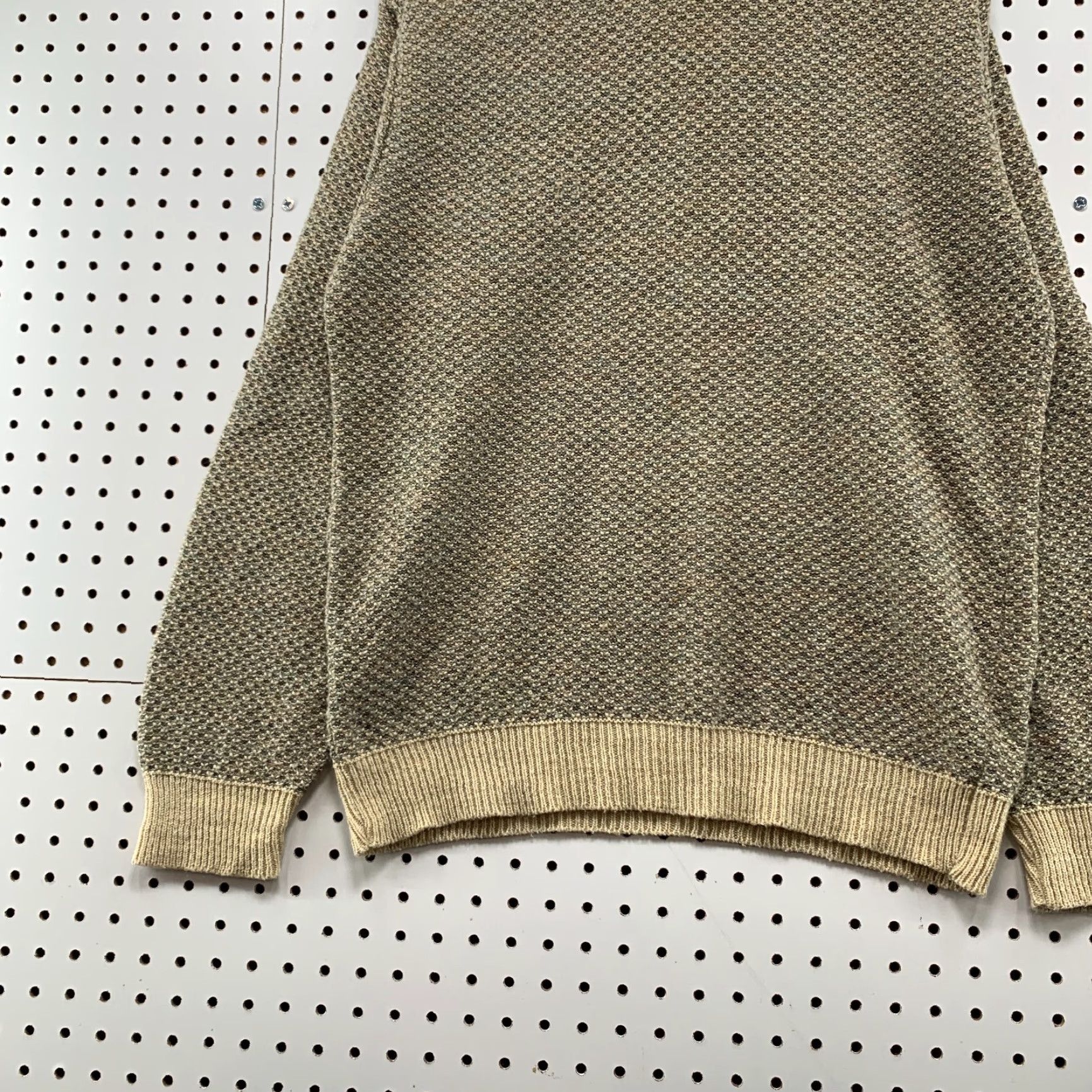 Pierre Cardin Vintage Pierre Cardin Knit Sweater Mens Medium Pullover Crew Neck Brown Beige 90s Retro Holiday Gift Size US M / EU 48-50 / 2 - 6 Thumbnail