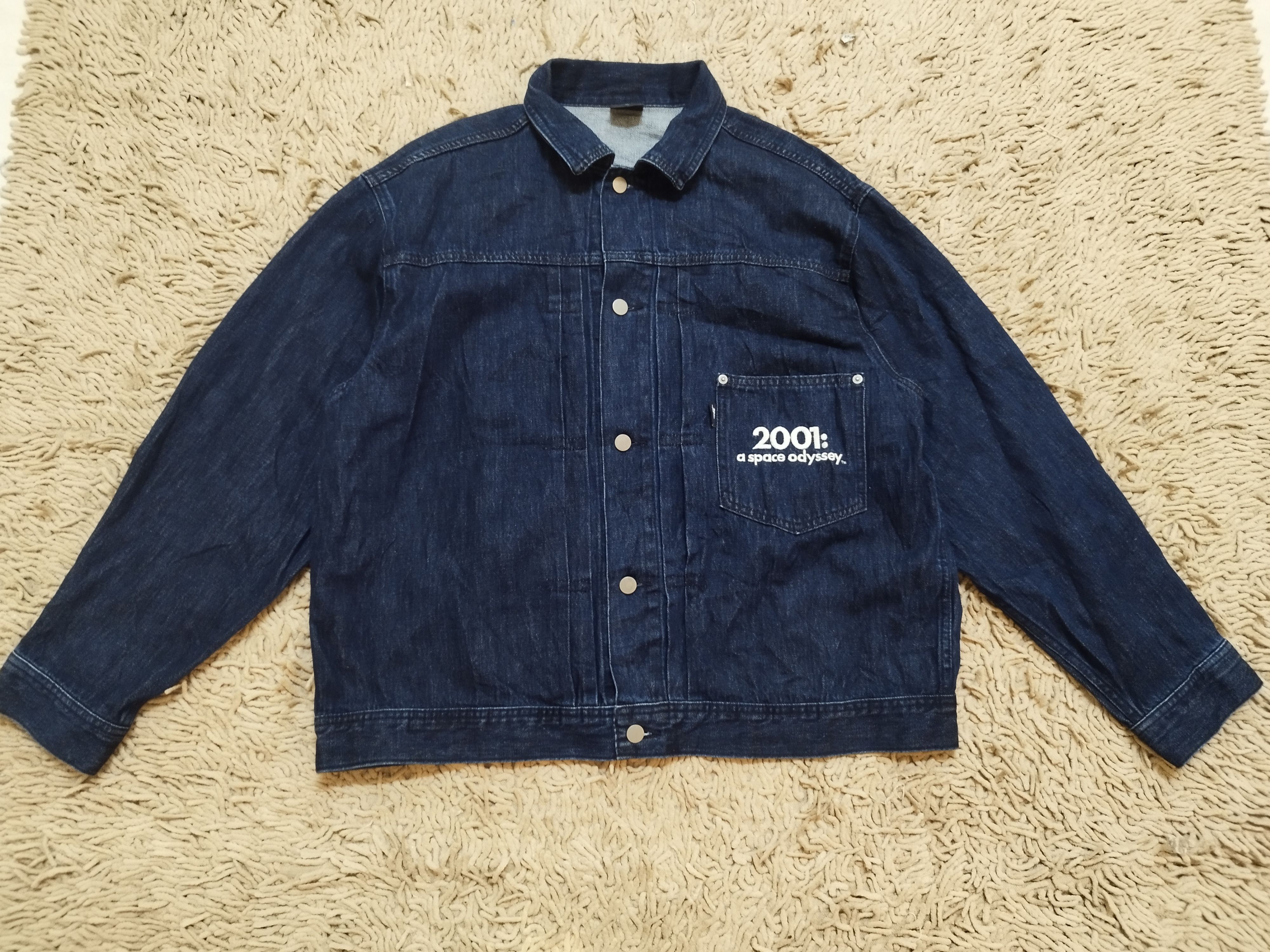 GU × Undercover Space Odyssey Denim Jacket Size US XL / EU 56 / 4 - 1 Thumbnail