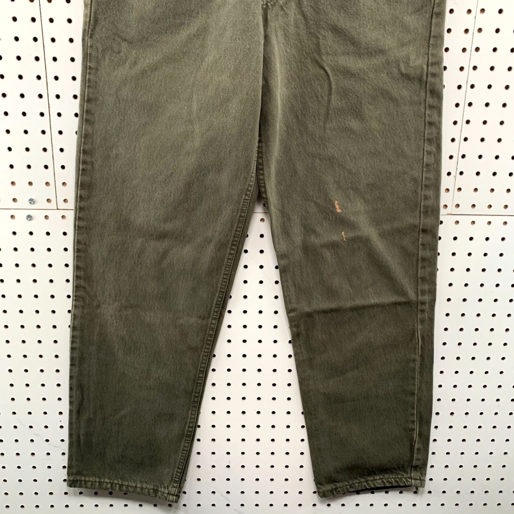 Levi's VINTAGE Levi's 550 Green Denim Jeans Mens 30 Relaxed Straight Made USA Size US 30 / EU 46 - 7 Thumbnail