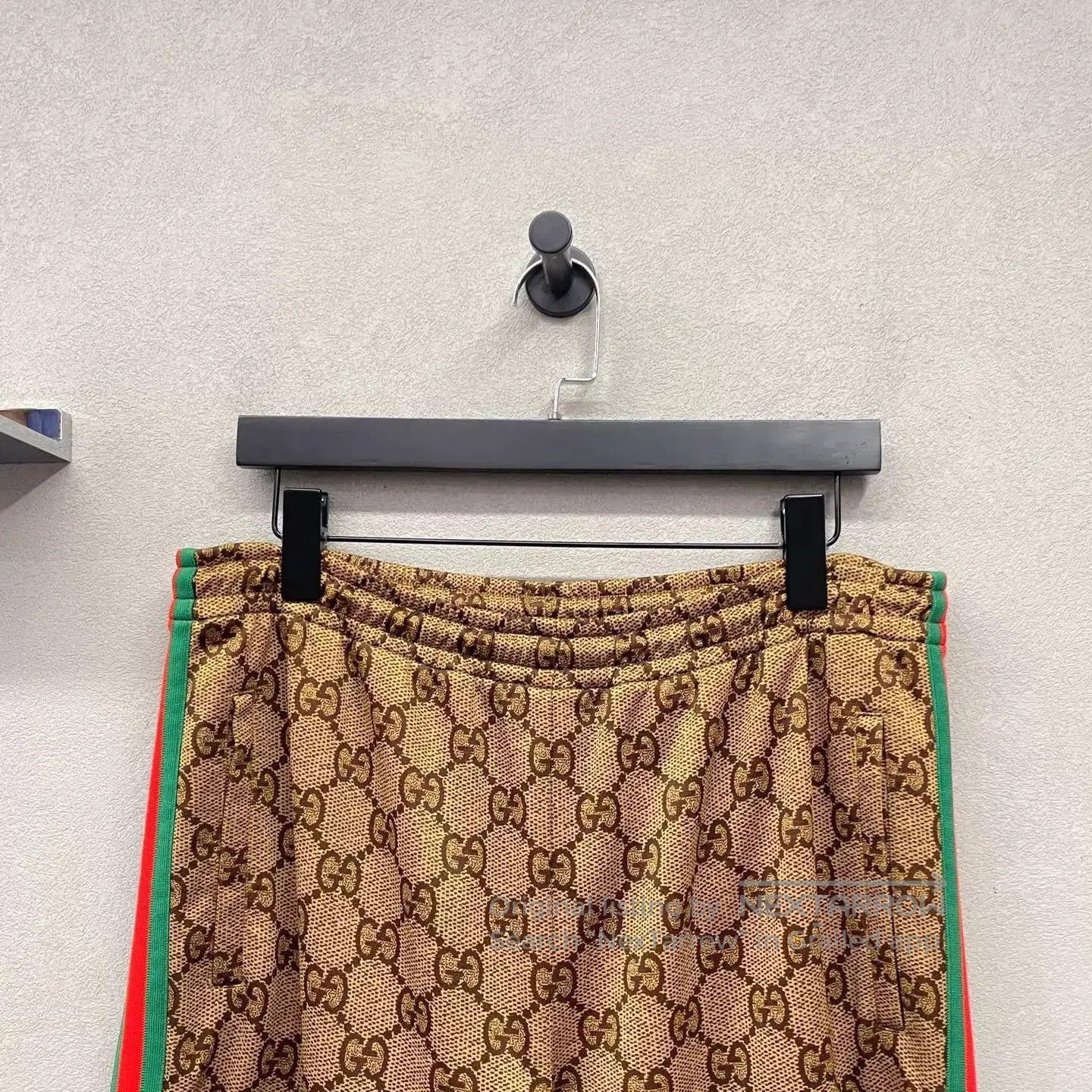 Gucci Beige Patterned Casual Pants with Side Stripes. Size US 32 / EU 48 - 4 Thumbnail