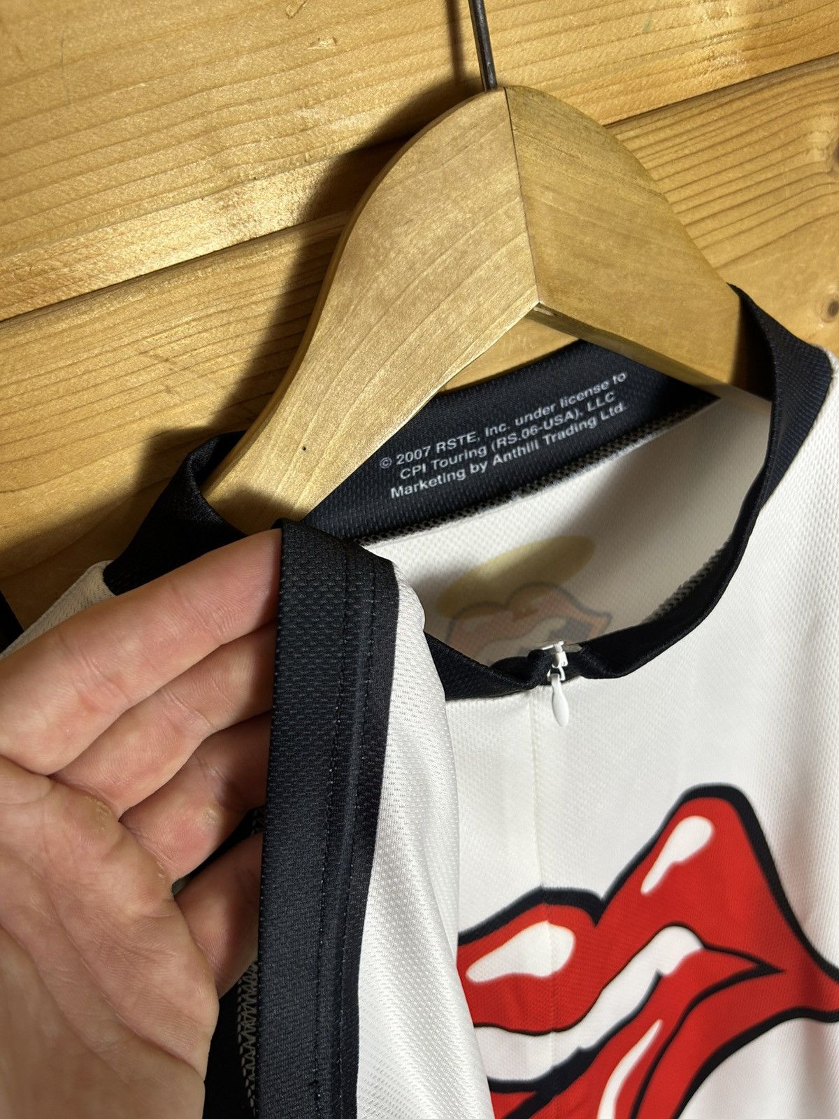 The Rolling Stones Vintage 2007 the Rolling Stones cycling shirt Size US XL / EU 56 / 4 - 4 Thumbnail