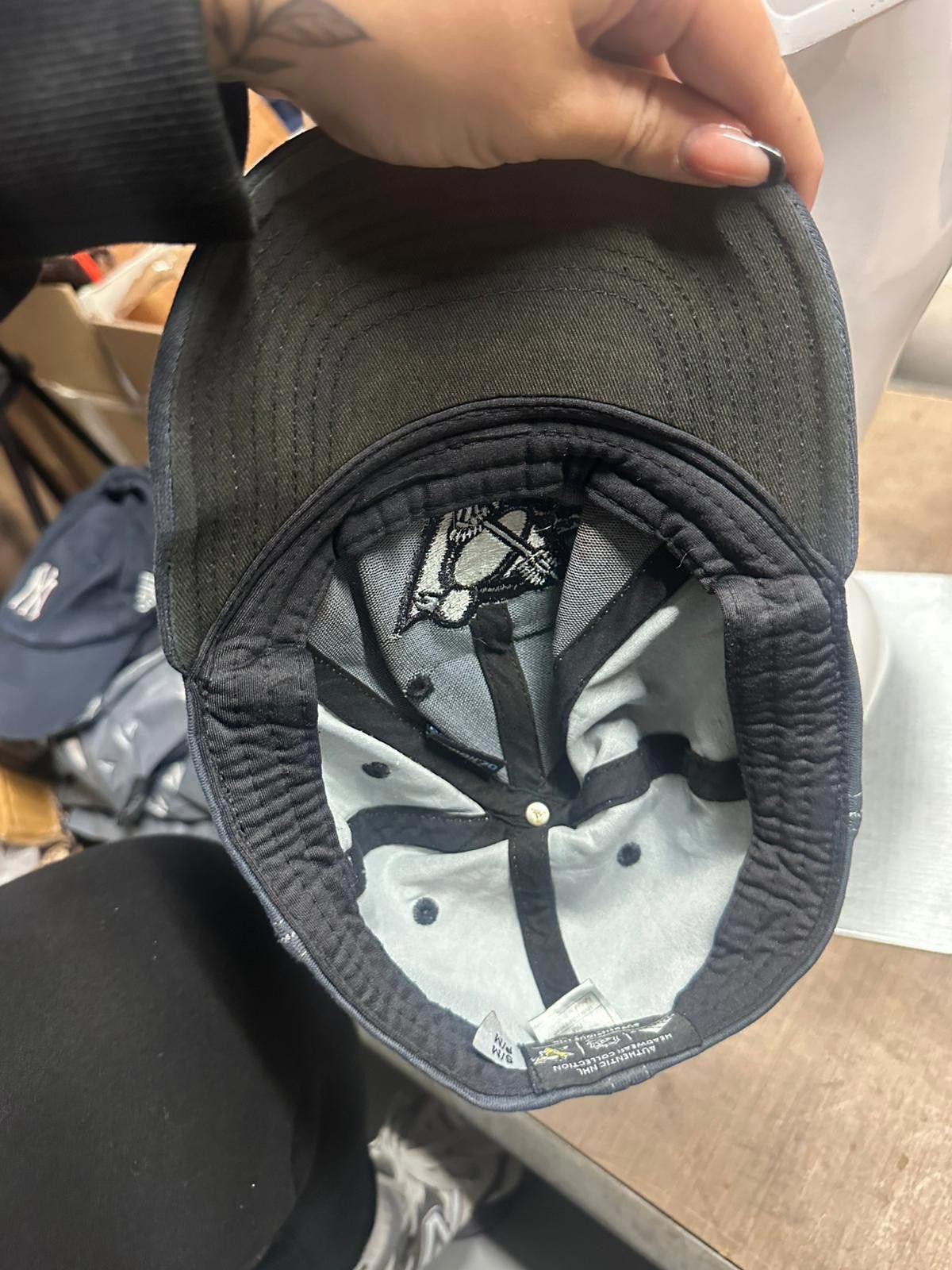 Adidas Adidas Grey Baseball Cap with Embroidered Design Size ONE SIZE - 7 Thumbnail