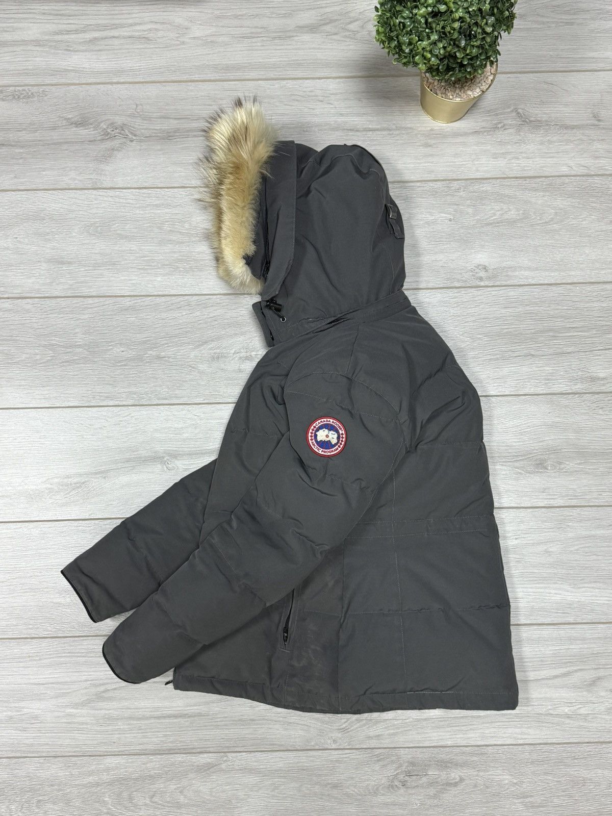 Canada Goose Women Jacket Chelsea Arctic-Tech Parka Down fur