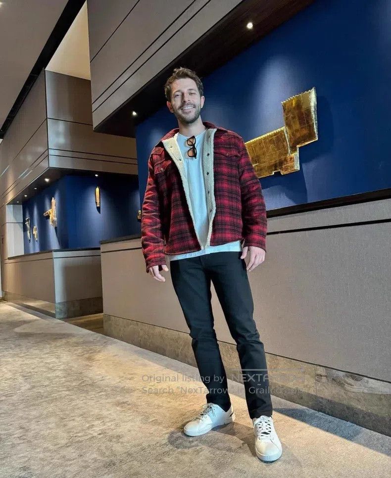 Saint Laurent Paris Saint Laurent Paris Black and Red Plaid Shirt with Fur Lin Size US S / EU 44-46 / 1 - 9 Thumbnail