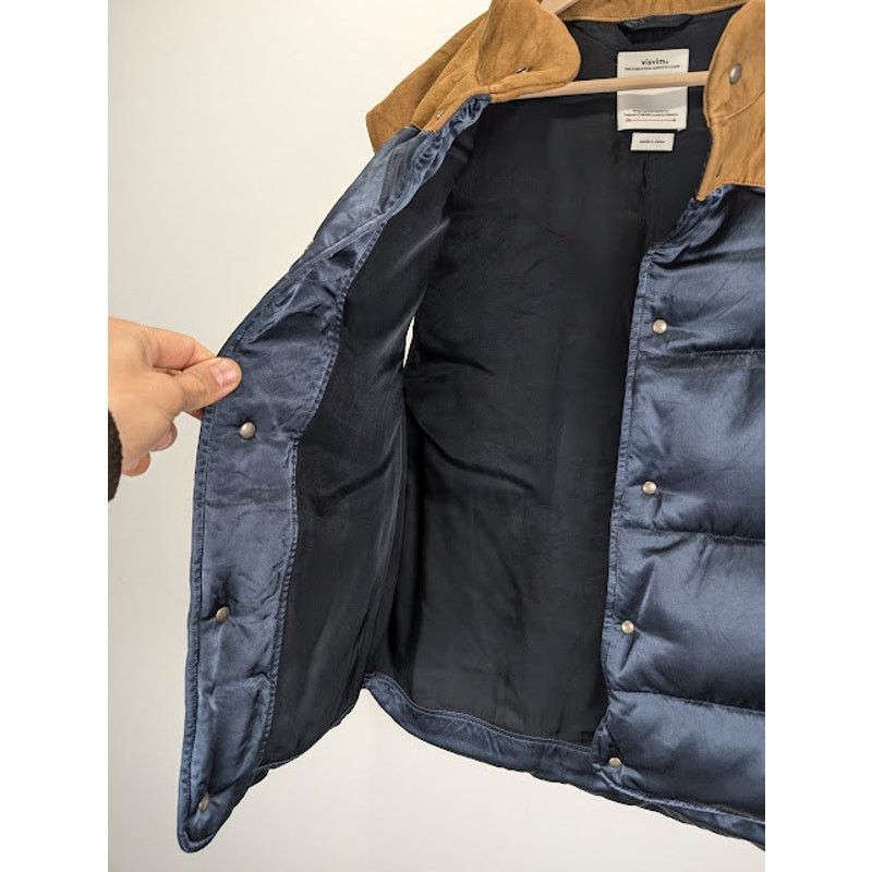 Visvim o1rshd1 Colter Down Vest in Navy Size US XL / EU 56 / 4 - 9 Thumbnail