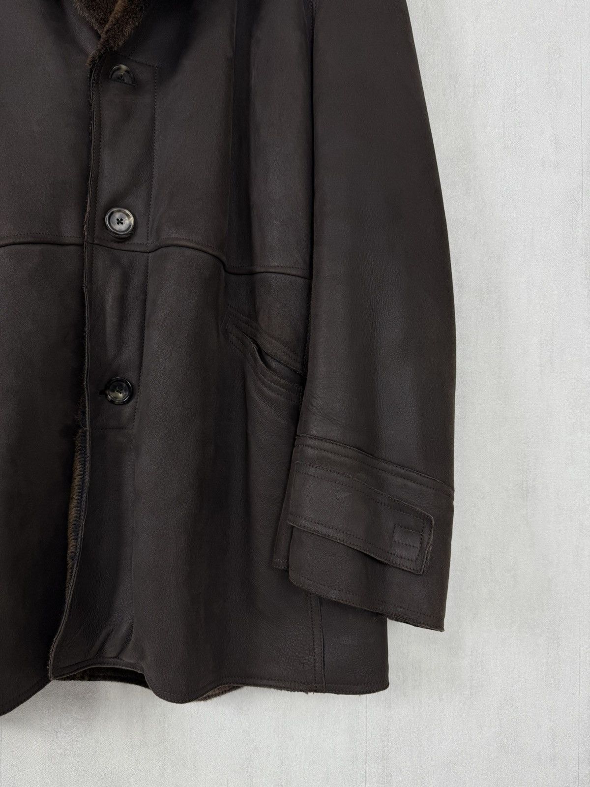 Kiton Kiton Sheepskin Fur Coat Size 56 Size US XL / EU 56 / 4 - 8 Thumbnail