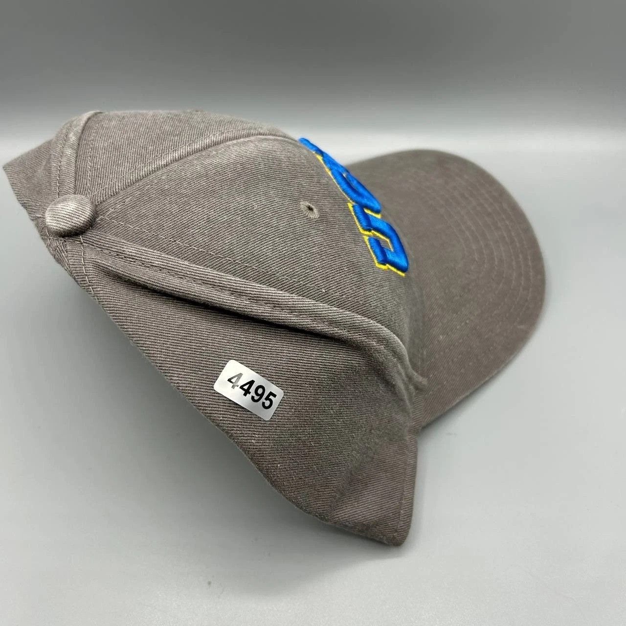 The Game Vintage UCLA Bruins Hat Men Gray NCAA Strap Back Cap Cotton Size ONE SIZE - 9 Thumbnail