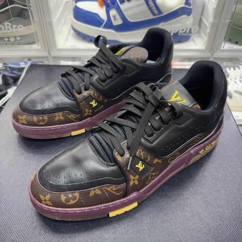 Louis Vuitton Louis Vuitton Trainer Casual Sneakers in Purple 0089 Size US 9.5 / EU 42-43 - 1 Thumbnail