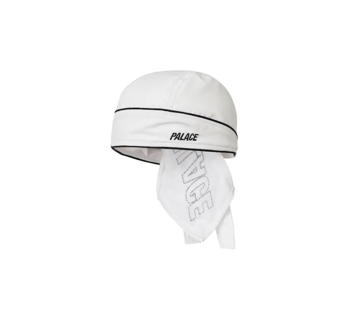 image of Palace Run It Bandana White Osfa, Men's