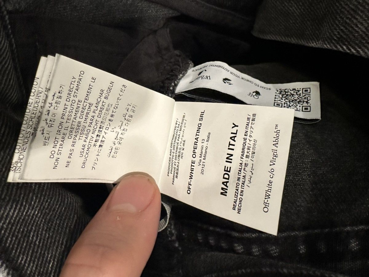 Off-White OFF WHITE GRAFF DENIM Size US 28 / EU 44 - 14 Thumbnail