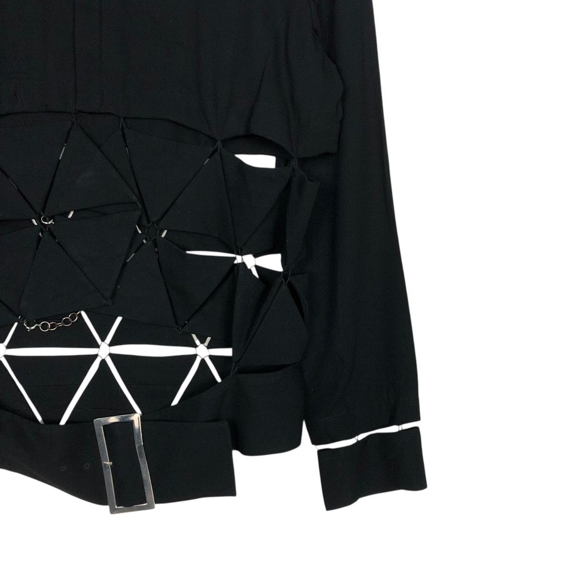 Yohji Yamamoto 🔥AN ORAL HISTORY YOHJI YAMAMOTO CROPPED JACKET Size US M / EU 48-50 / 2 - 9 Thumbnail