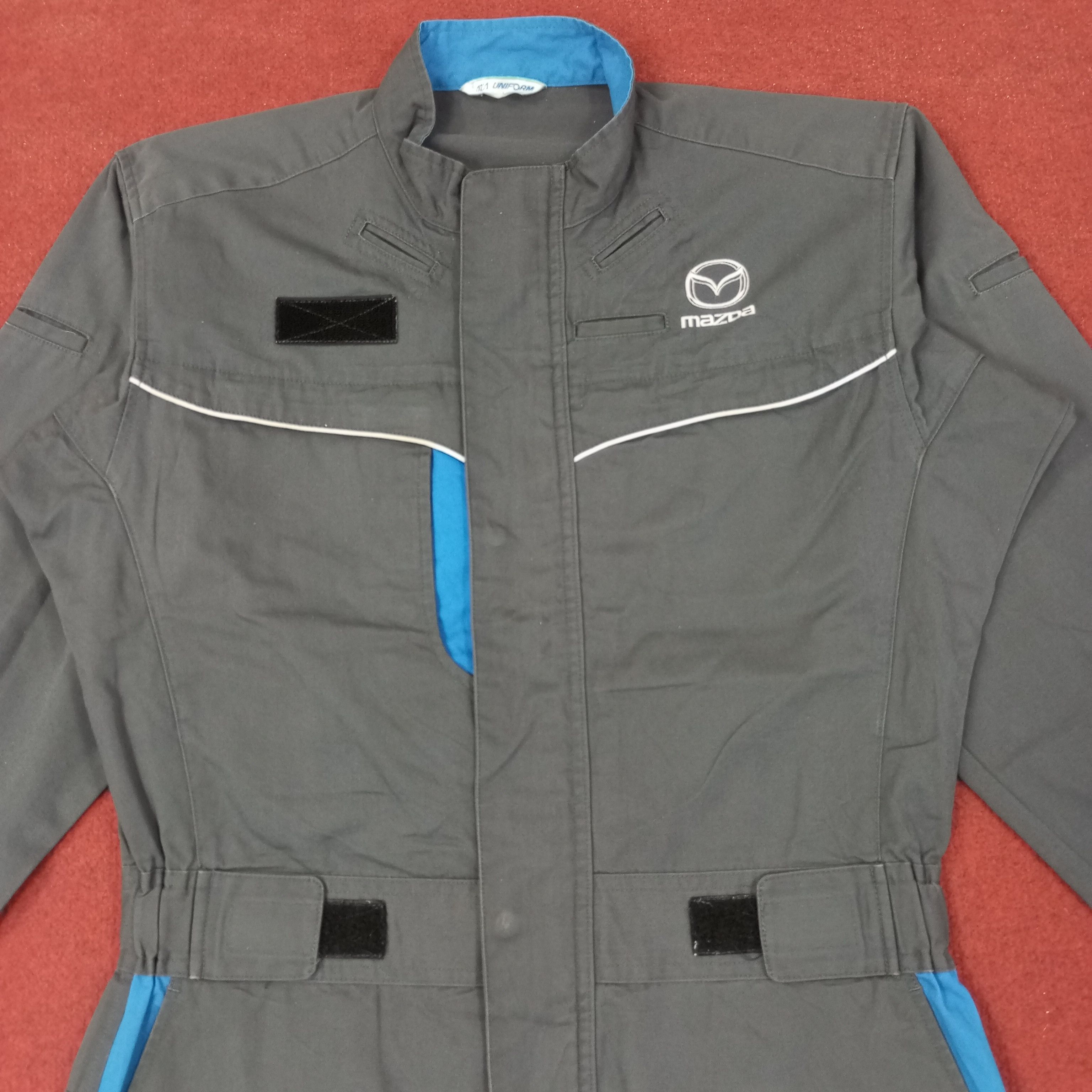 Vintage Mazda Motorsports Racing Workwear Coverall Jacket c241n15 Size US M / EU 48-50 / 2 - 5 Thumbnail