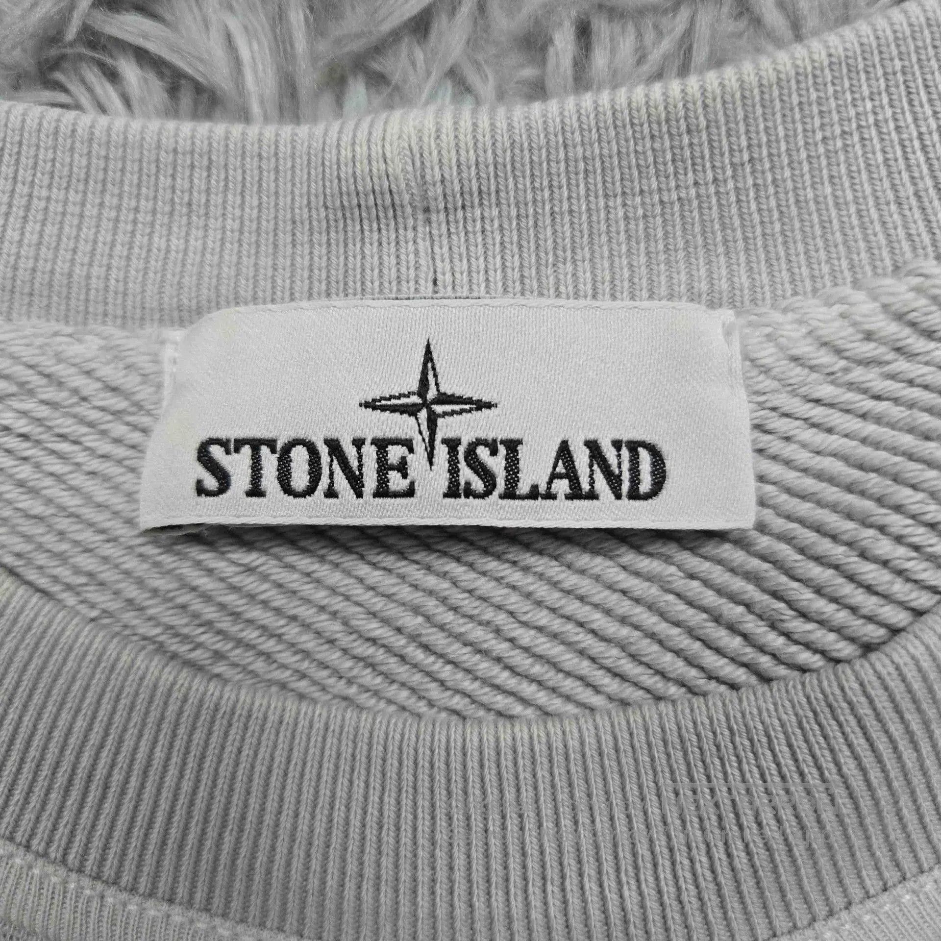 Stone Island stone island light gray basic sweatshirt size L. Size US L / EU 52-54 / 3 - 3 Thumbnail