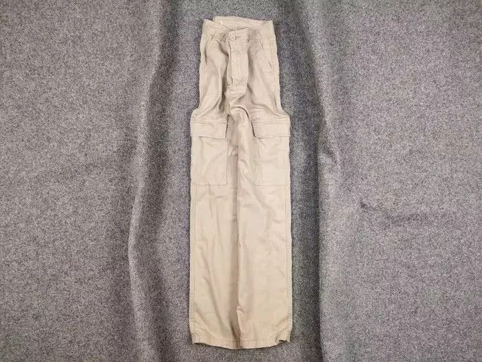 Japanese Brand Vintage Japanese Casual Beige Baggy Cargo Pants Y2K Style Size US 32 / EU 48 - 1 Thumbnail