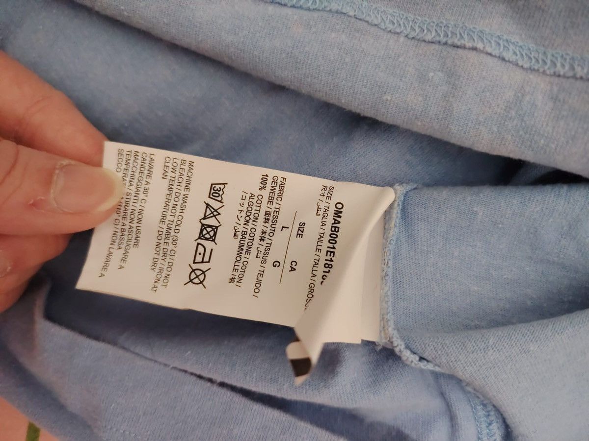 Off-White Off white printed long sleeves tee Size US L / EU 52-54 / 3 - 4 Thumbnail