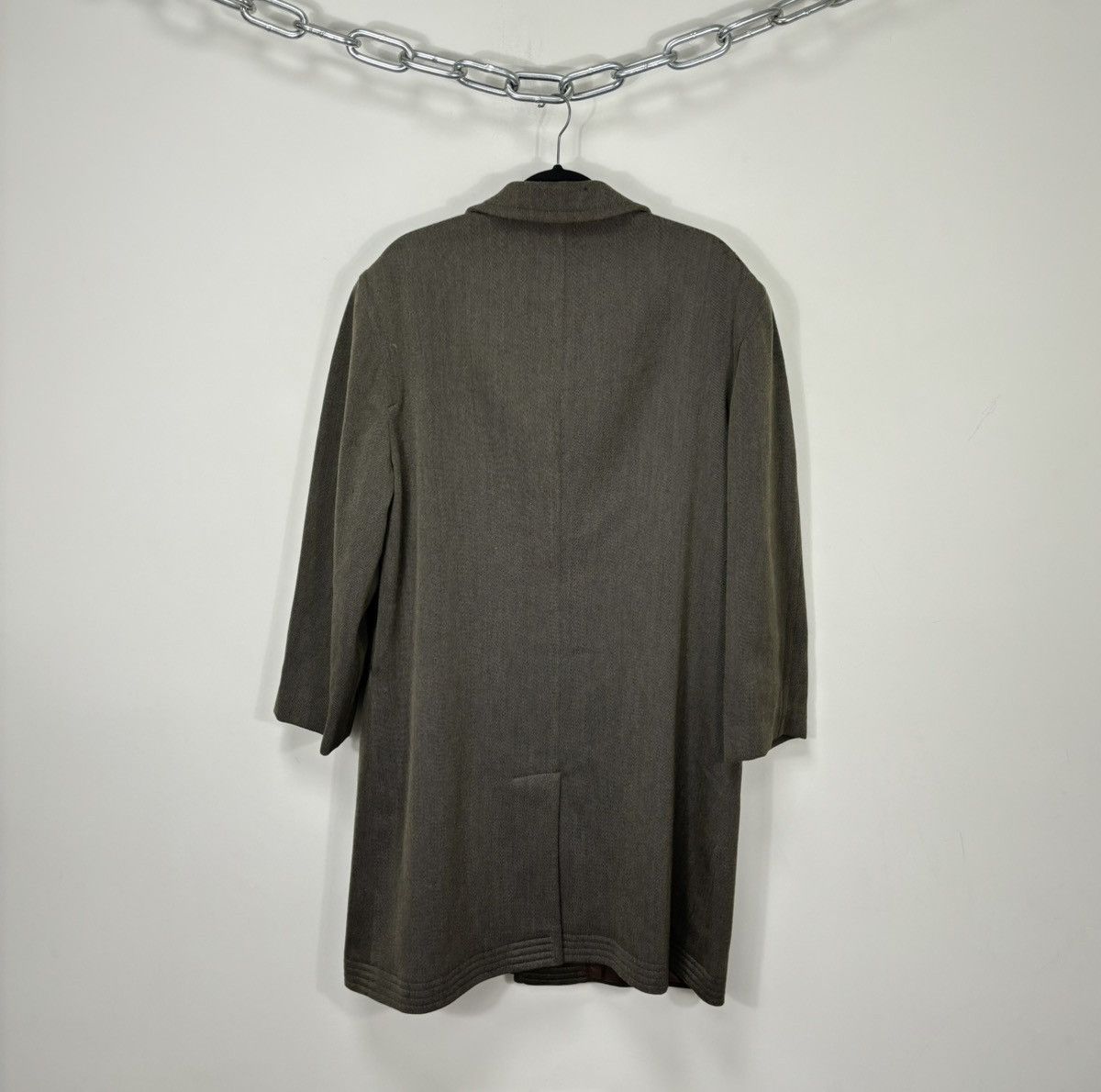 Ermenegildo Zegna Vintage Ermenegildo Zegna Soft Italian Classic Wool Coat Size US M / EU 48-50 / 2 - 2 Thumbnail