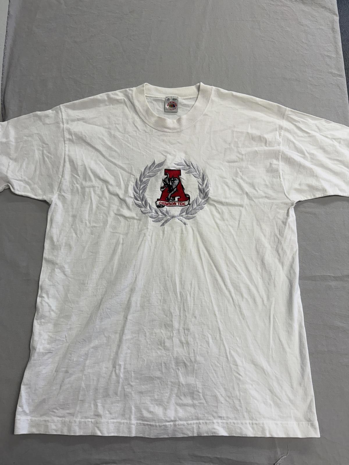 Fruit Of The Loom VTG University of Alabama T-shirt Crimson Tide Tee XL Size US XL / EU 56 / 4 - 1 Thumbnail