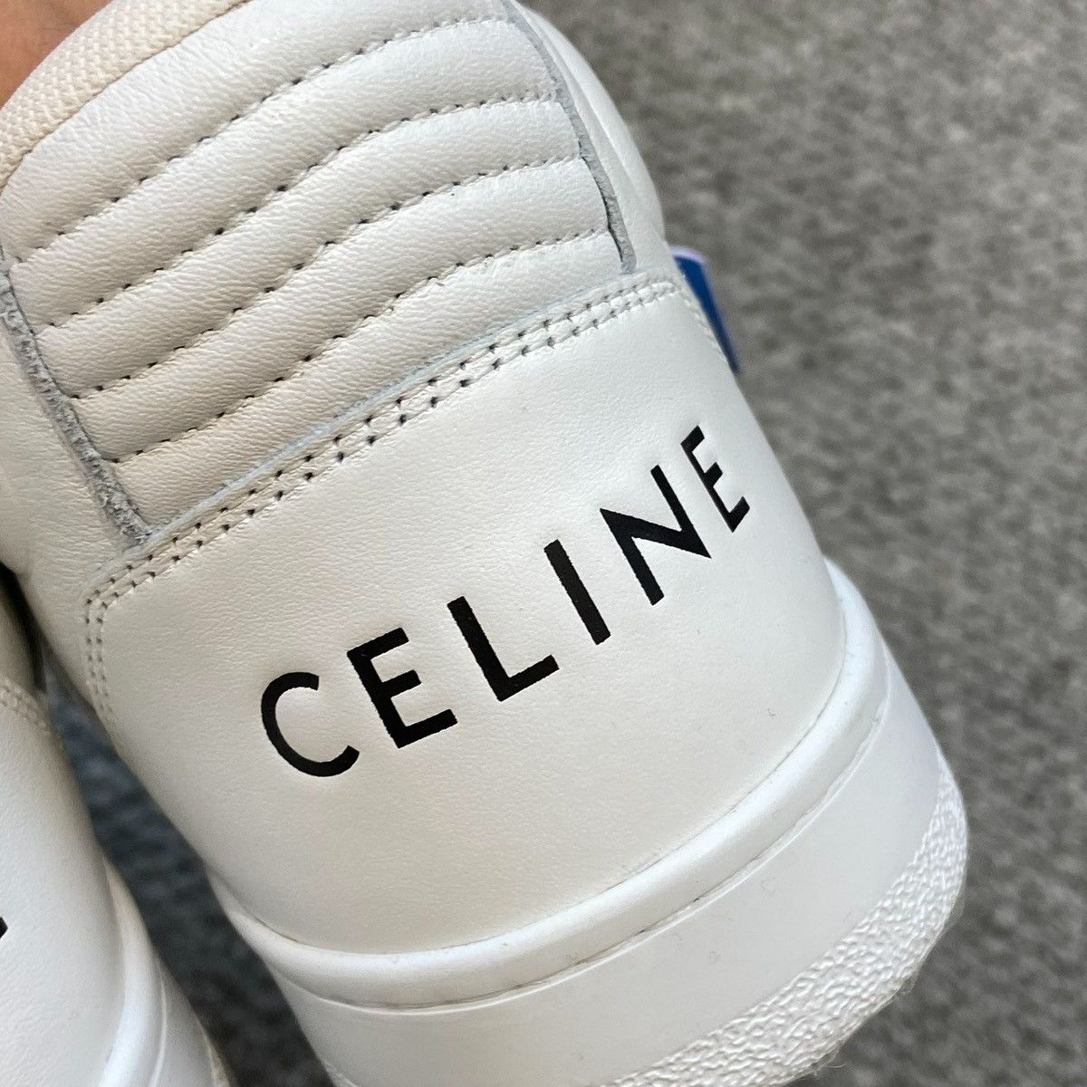Celine Celine CT-02 Mid Sneaker with Velcro in calfskin leather Size US 7 / IT 37 - 5 Thumbnail