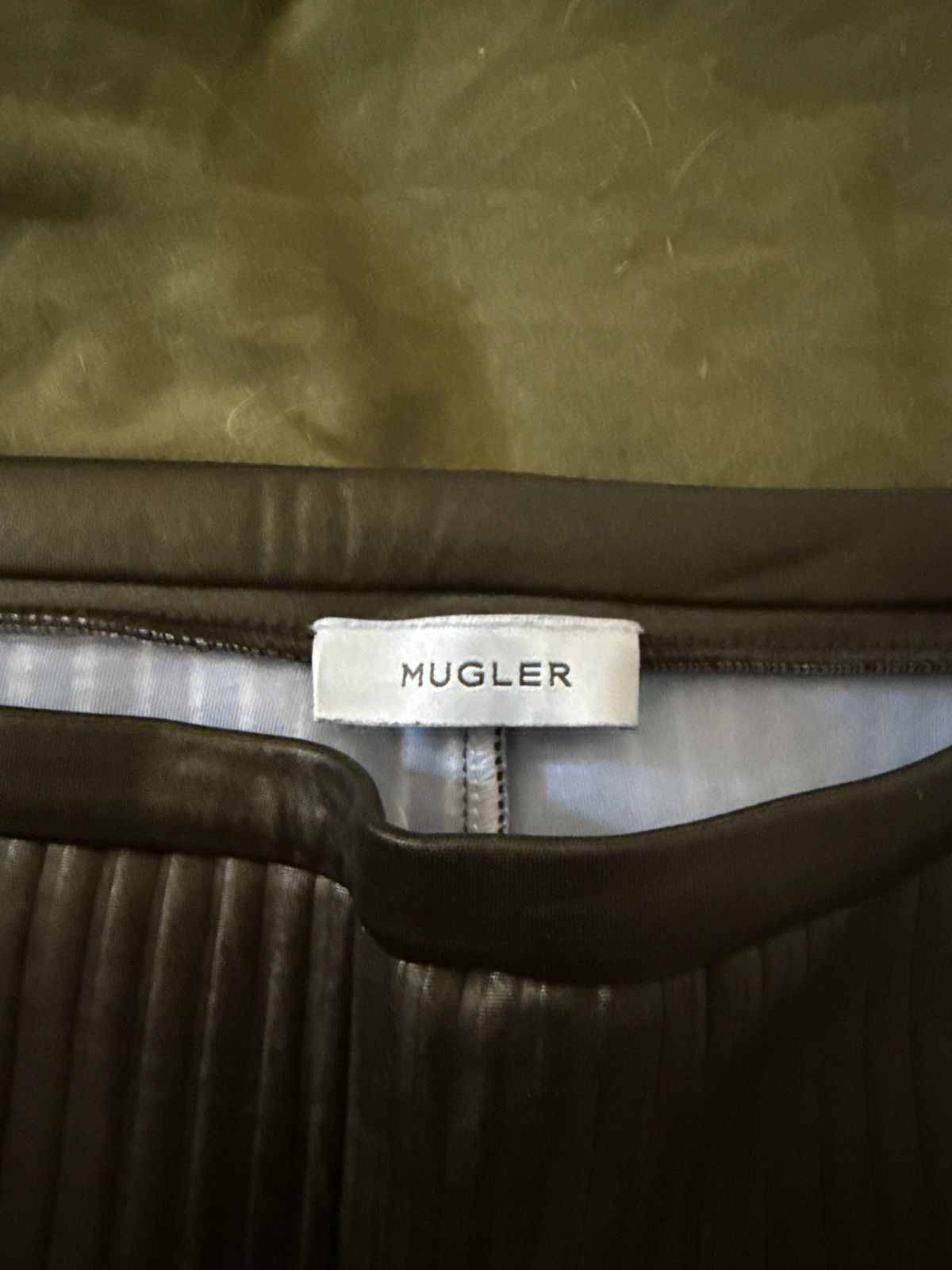 Mugler Mugler Black Polyester Trousers Size US 36 / EU 52 - 6 Thumbnail