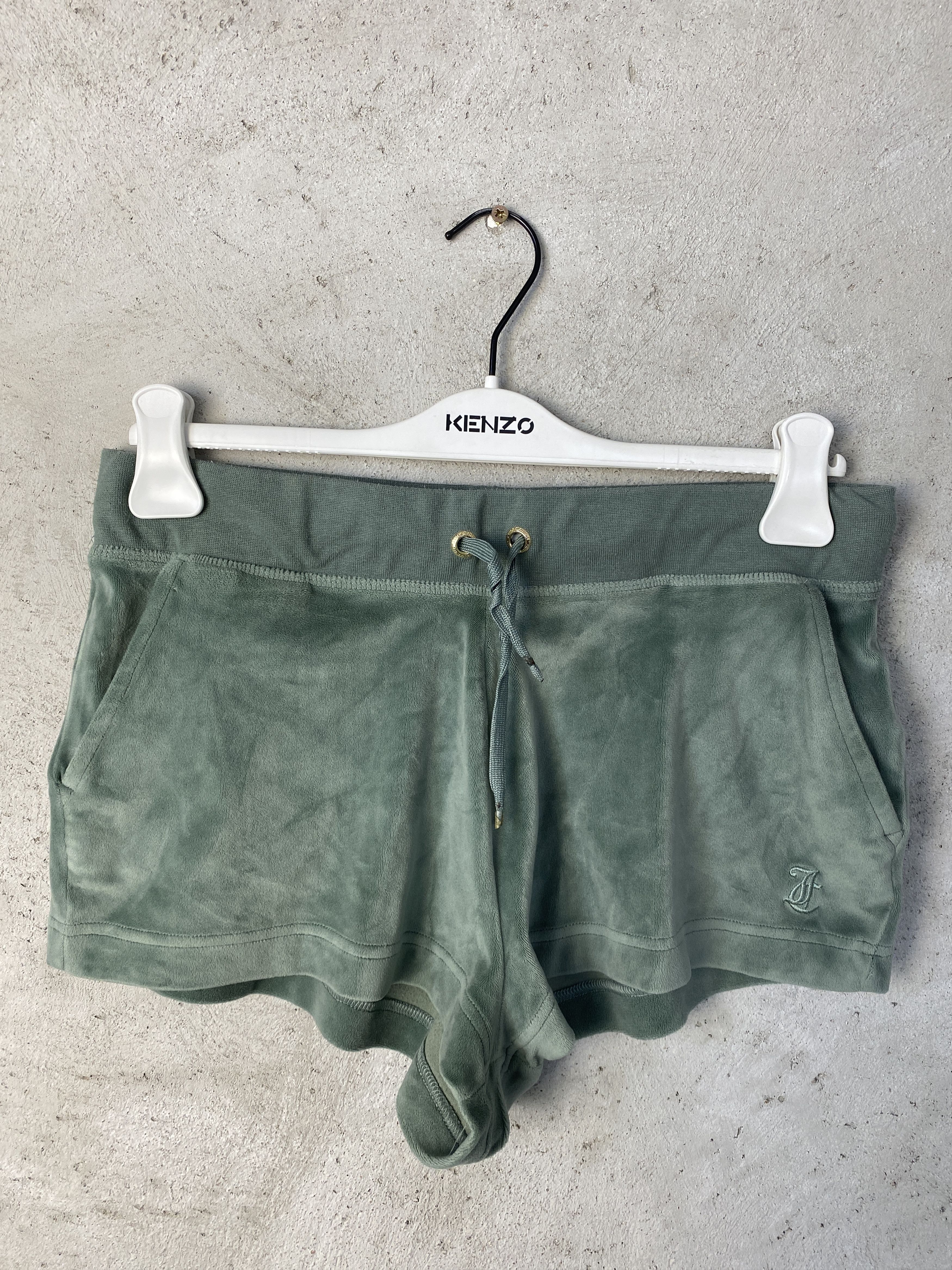 Juicy Couture Juicy Couture mini shorts velvet small logo y2k Size 30" / US 8 / IT 44 - 1 Thumbnail