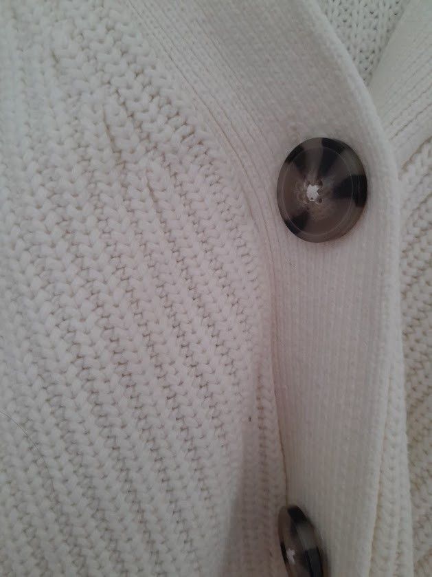 H&M White knitted sweater Size S / US 4 / IT 40 - 3 Thumbnail