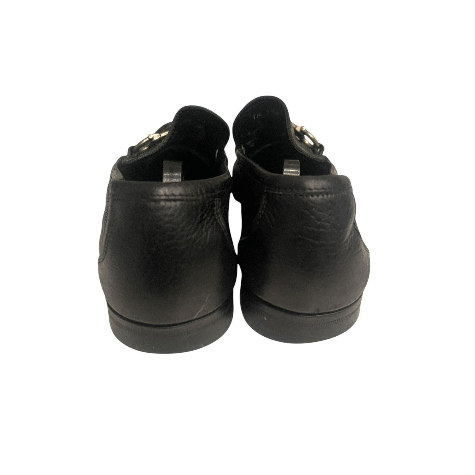 Salvatore Ferragamo Salvatore Ferragamo Pebble Leather Side Buckle Loafer 10.5 Size US 10.5 / EU 43-44 - 3 Thumbnail