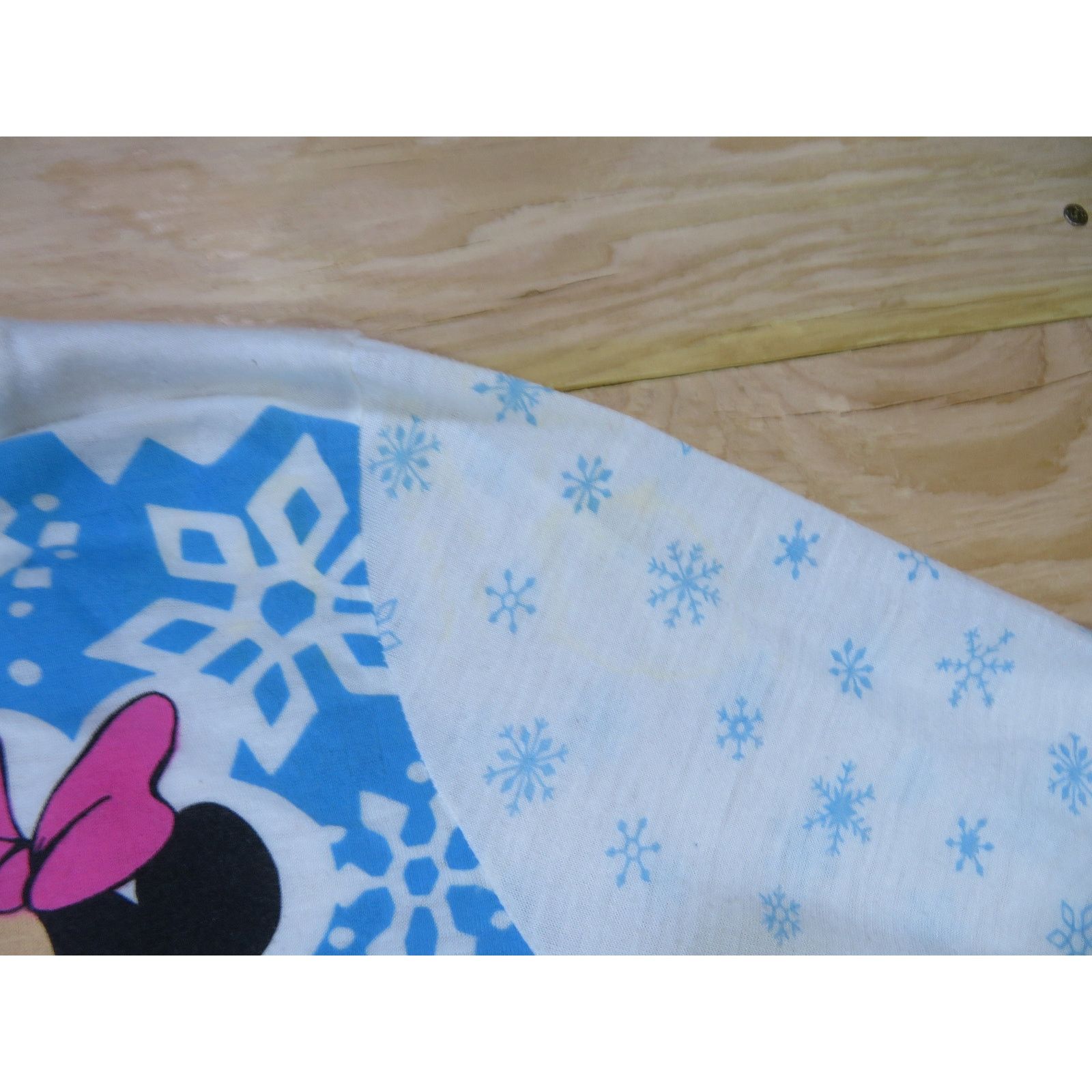 Other Mickey and Minnie Mouse Sled Skiing Sleeper Shirt White 80s Size S / US 4 / IT 40 - 3 Thumbnail