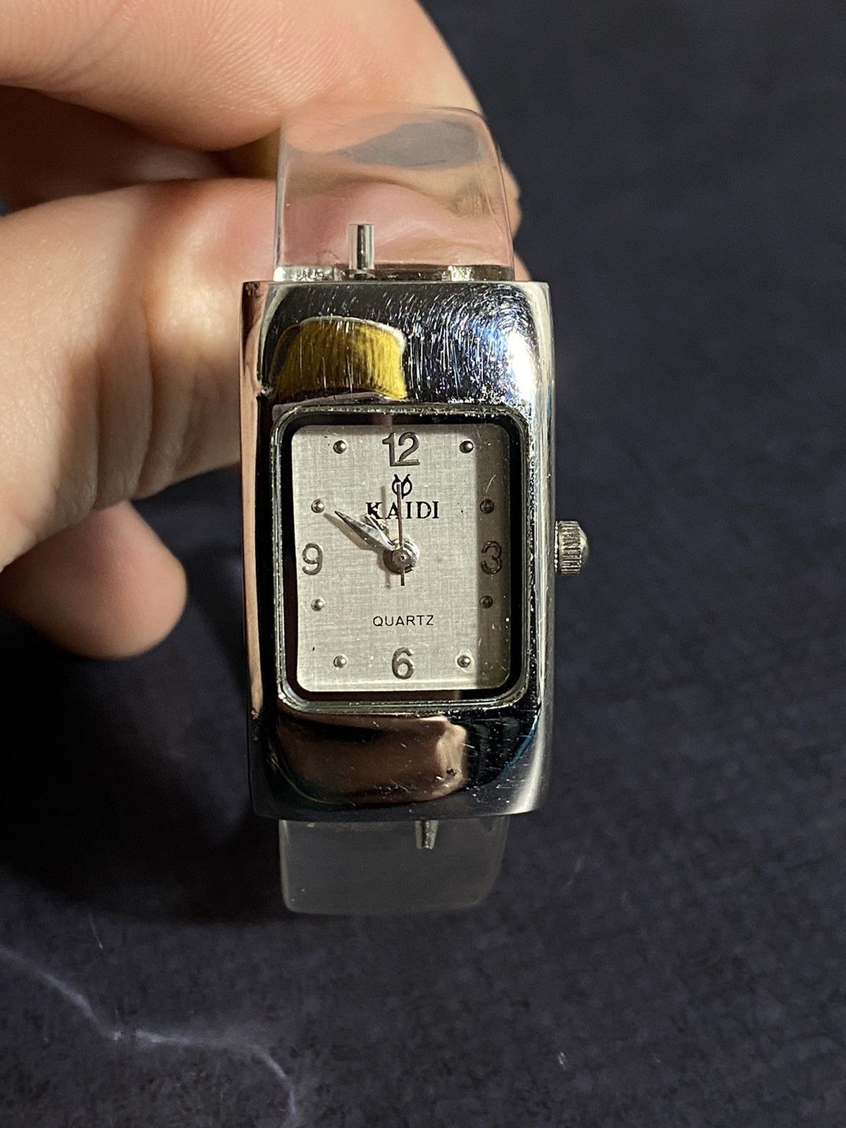 Vintage KAIDI Quartz Watch Transparent Strap Japanese Brand Size ONE SIZE - 5 Thumbnail