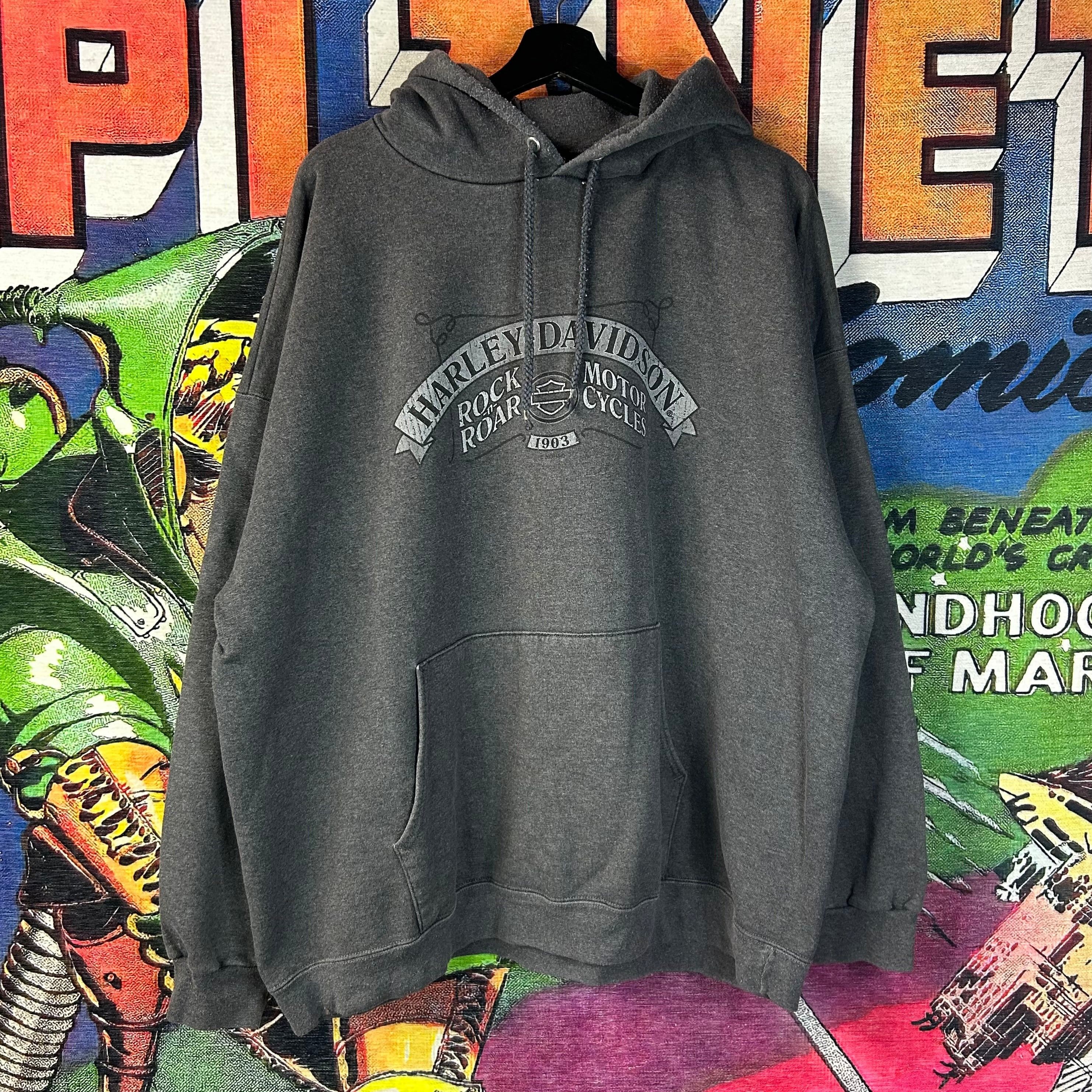 Harley Davidson Y2K Harley Davidson ‘Rock-n-Roar’ Hoodie Size 2XL Size US XXL / EU 58 / 5 - 1 Thumbnail