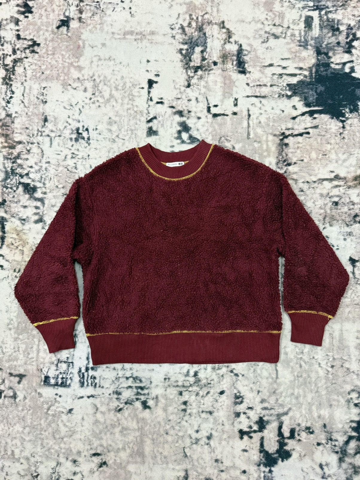 JW Anderson × Japanese Brand × Uniqlo Uniqlo X J.W Anderson Fleece Sherpa Sweatershirt Size S / US 4 / IT 40 - 1 Thumbnail