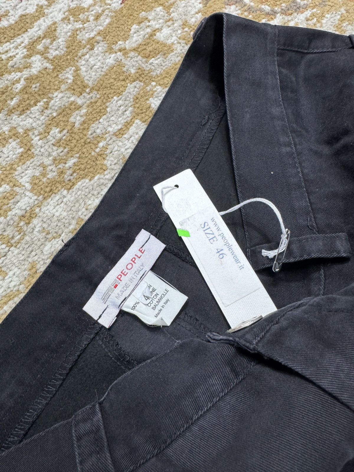 Japanese Brand ᶠᵃⁿᶜʸᵍᵘʸ BNWT 90s Flared Denim Jeans Pants Bootcut Y2K Size US 30 / EU 46 - 4 Thumbnail