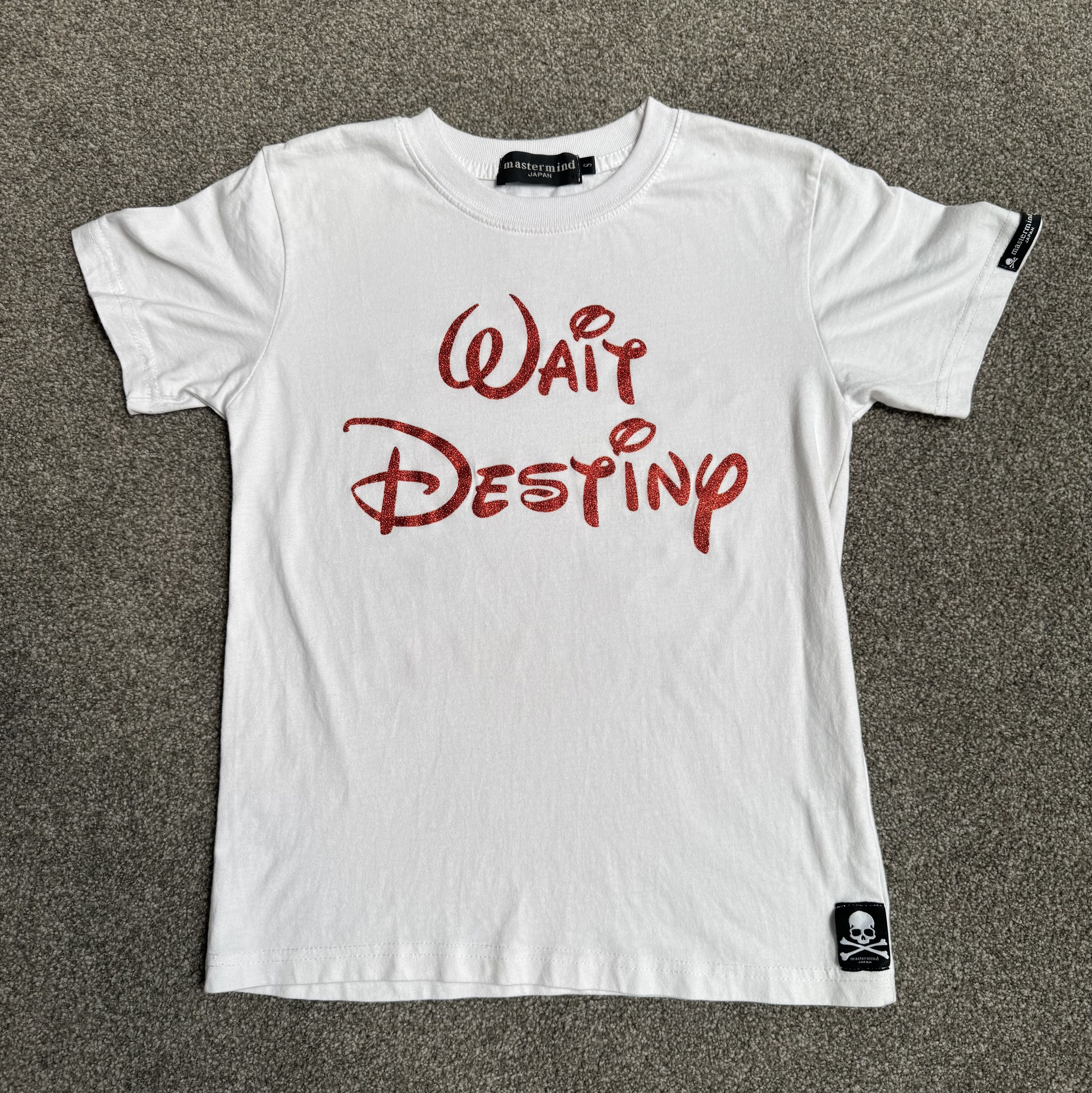 Mastermind Japan 'Wait Destiny' Mastermind Japan T-Shirt Size US S / EU 44-46 / 1 - 1 Thumbnail