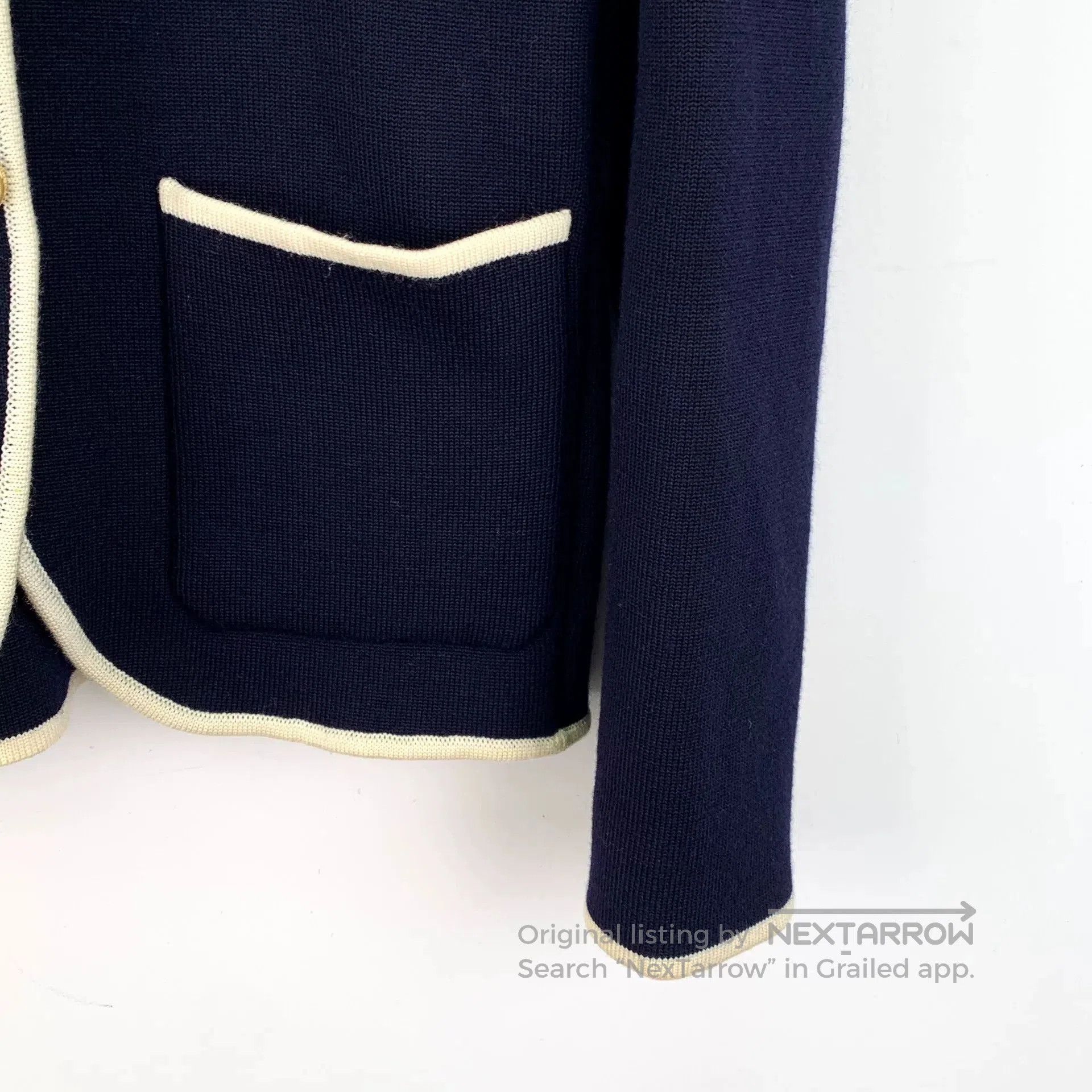 Thom Browne thom browne navy anchor wool jacket. Size US S / EU 44-46 / 1 - 4 Thumbnail