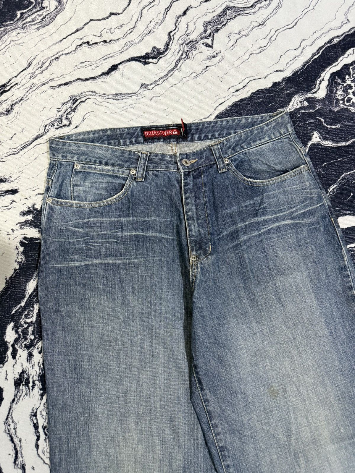 Quiksilver Vintage quicksilver baggy jeans Size US 32 / EU 48 - 2 Thumbnail