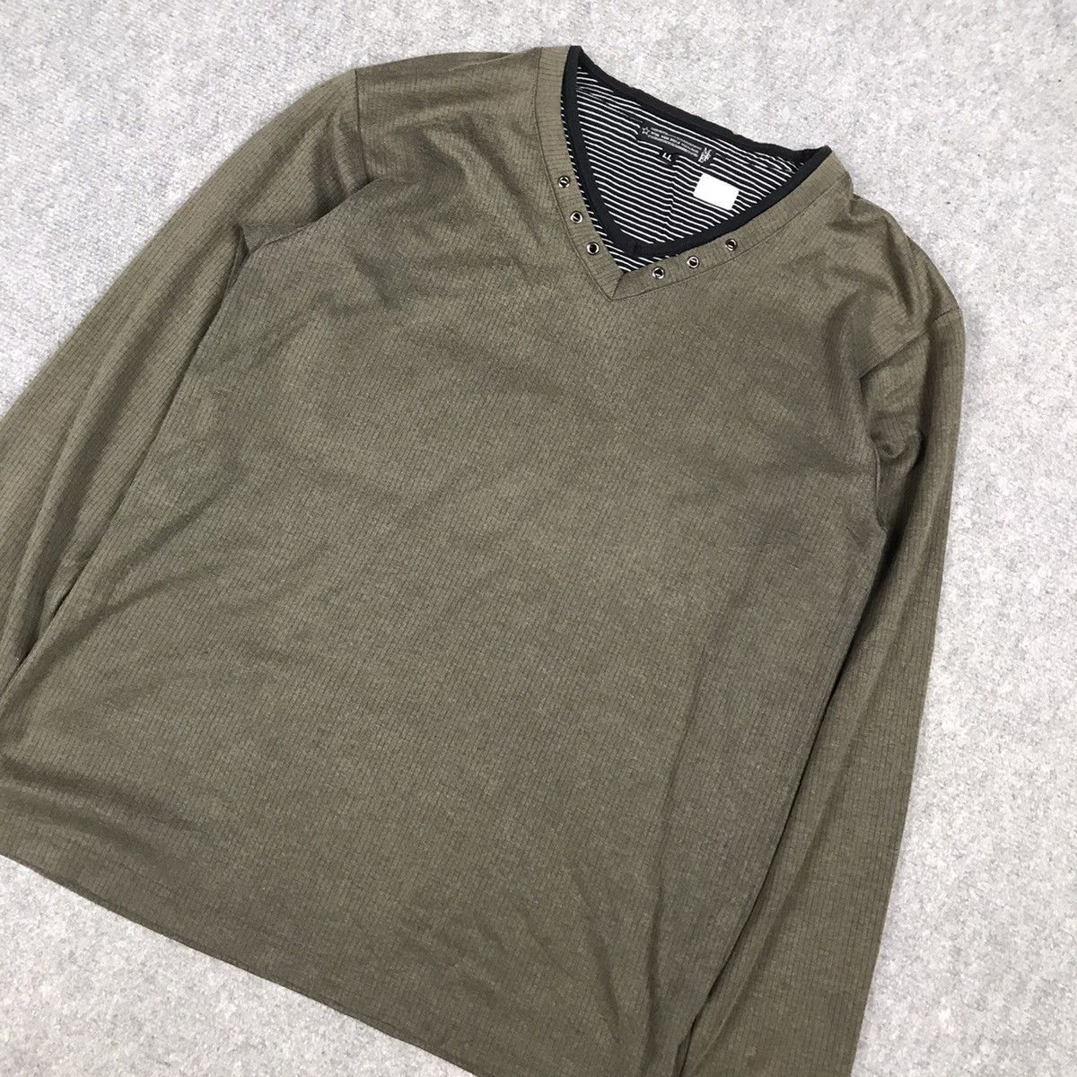 If Six Was Nine × Japanese Brand Punk japan under brand long sleeve Tshirt style Size US L / EU 52-54 / 3 - 3 Thumbnail