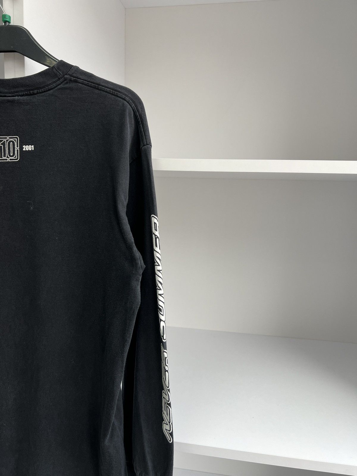 Band Tees × Vintage Vintage Never Summer Merch Long Sleeve Black Tee Size US M / EU 48-50 / 2 - 15 Thumbnail